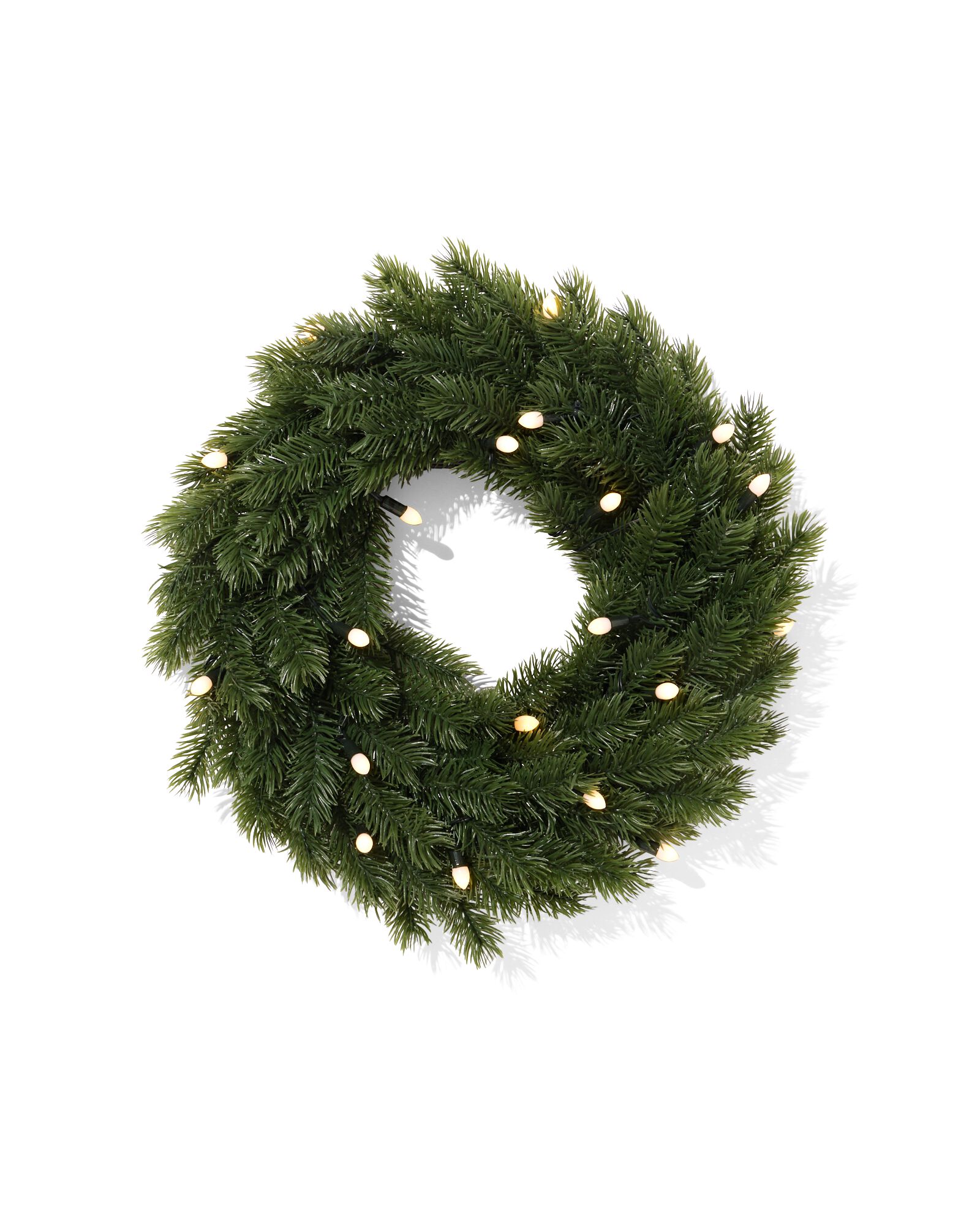 couronne no&euml;l ⌀40cm avec led - 25102012 - HEMA