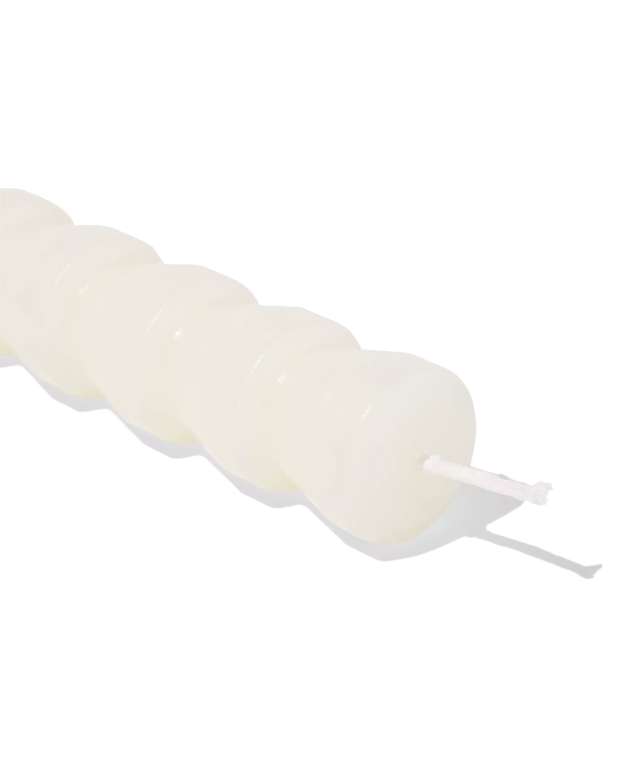bougie longue ⌀2,2x25cm diabolo ivoire