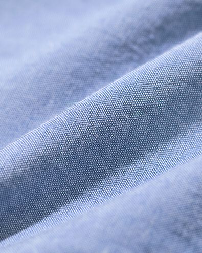 pantalon de pyjama homme Pepijn coupe droite popeline bleu moyen - 23686130MIDBLUE - HEMA