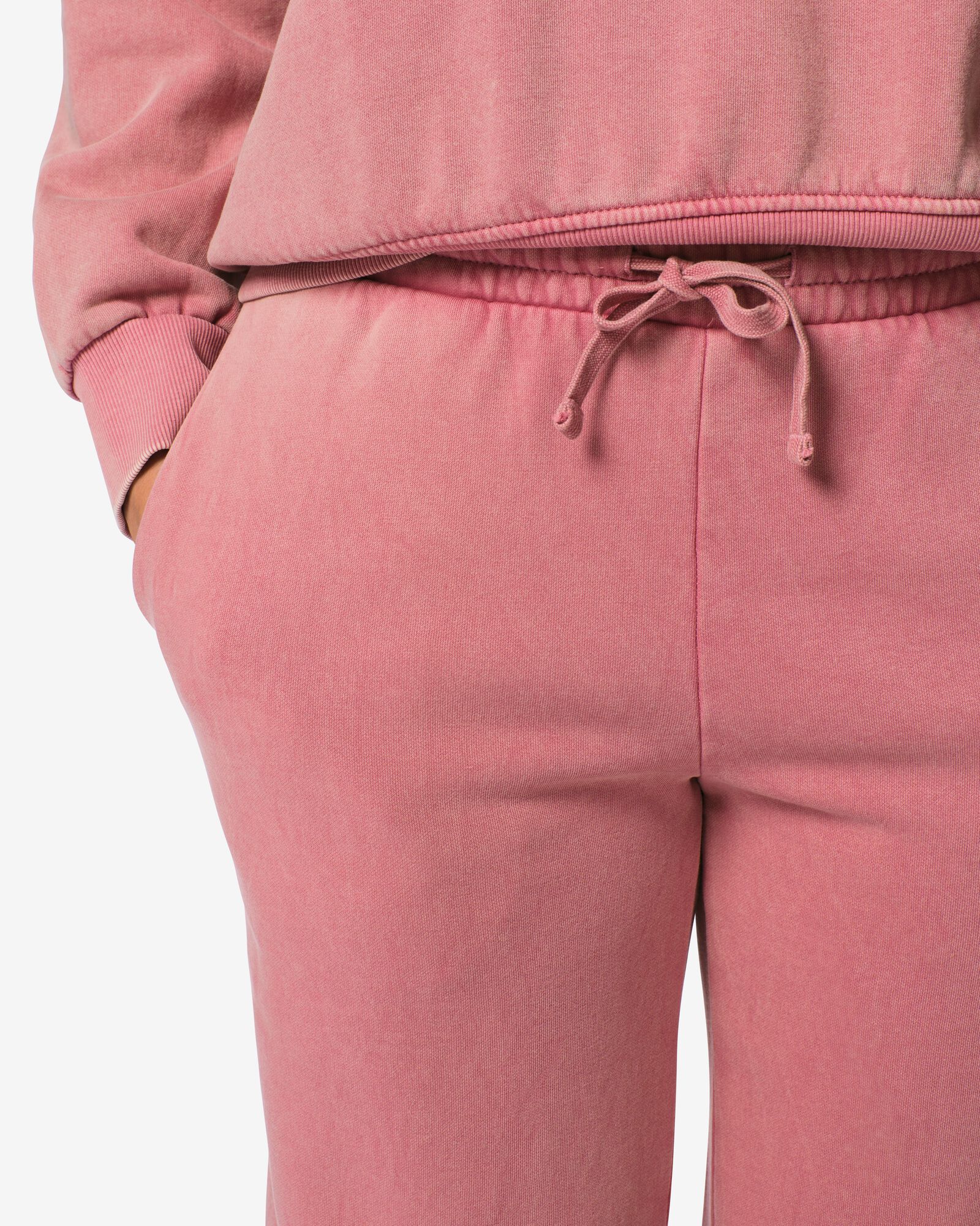 pantalon de jogging femme Esmee coupe d&eacute;contract&eacute;e rose rose - 36214810PINK - HEMA