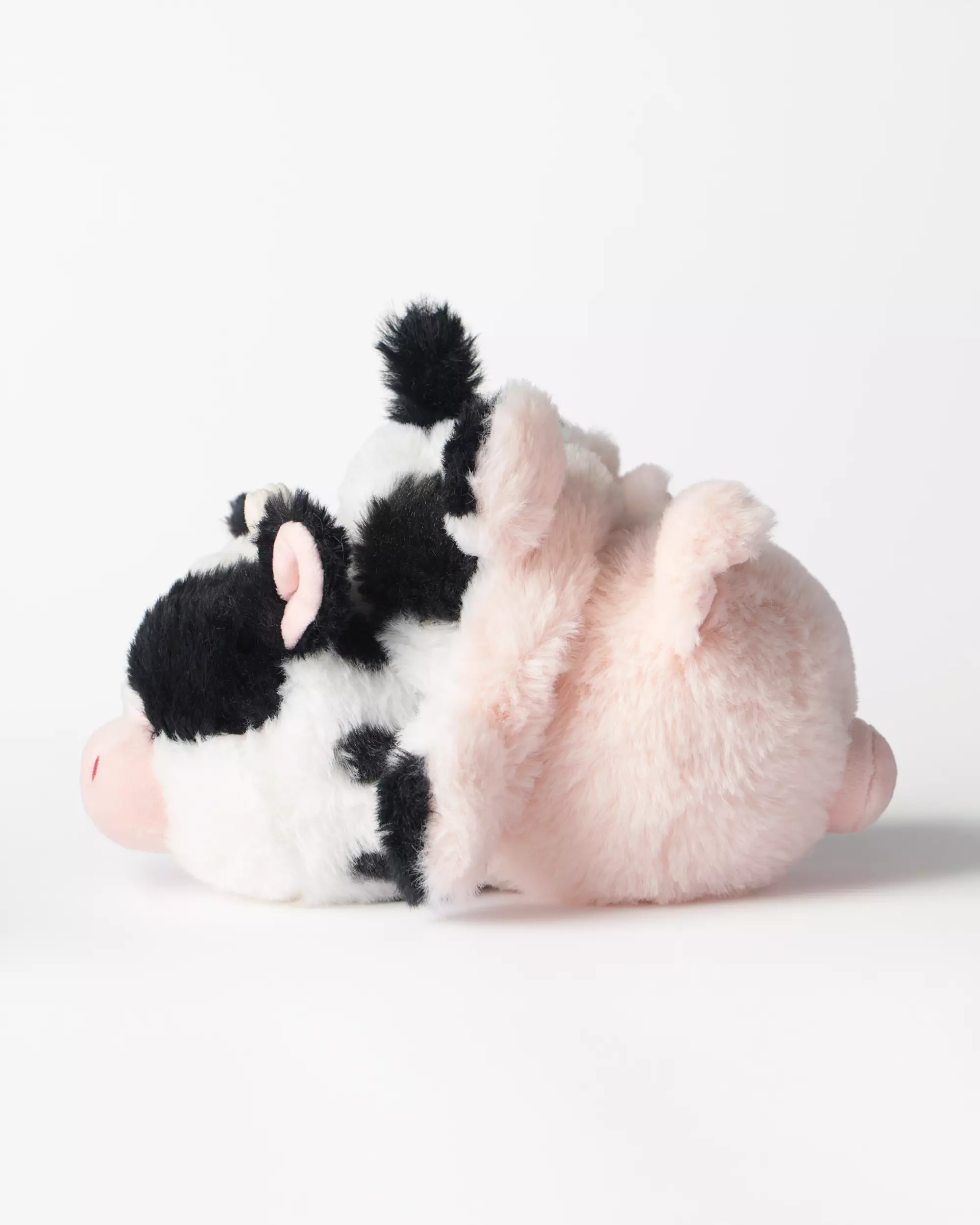 peluche réversible 23x11x17 cm vache-cochon
