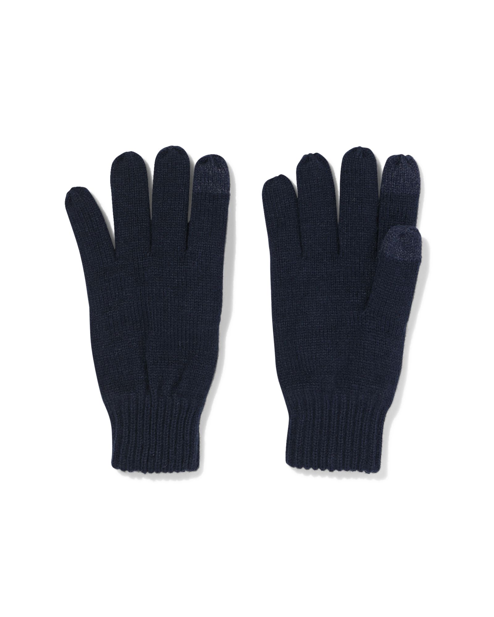 gants homme bleu fonc&eacute; bleu fonc&eacute; - 16500055DARKBLUE - HEMA