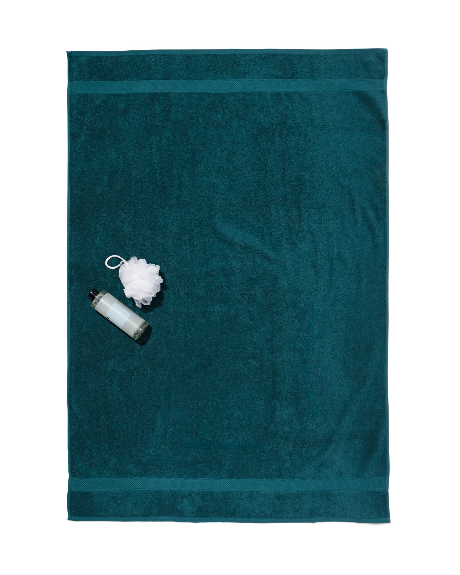 serviette de bain qualit&eacute; &eacute;paisse vert profond 100x150 vert fonc&eacute; serviette 100 x 150 - 5230027 - HEMA
