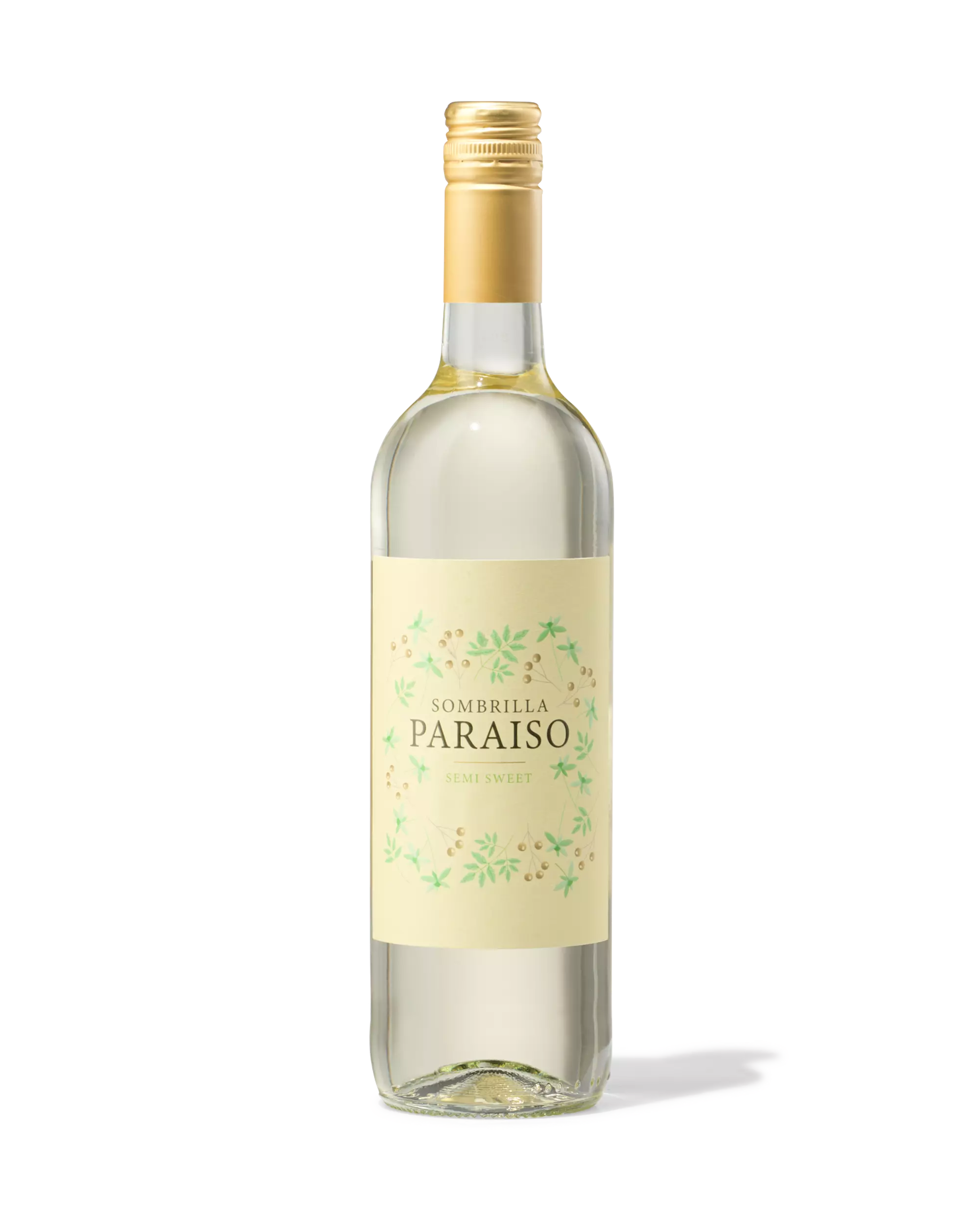 Sombrilla Paraiso wit half zoet 0.75L