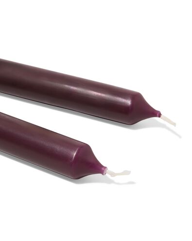 lange huishoudkaars &Oslash;2.2x29cm donkerbruin - 12 stuks donkerbruin 2,2 x 29 - 13504055 - HEMA