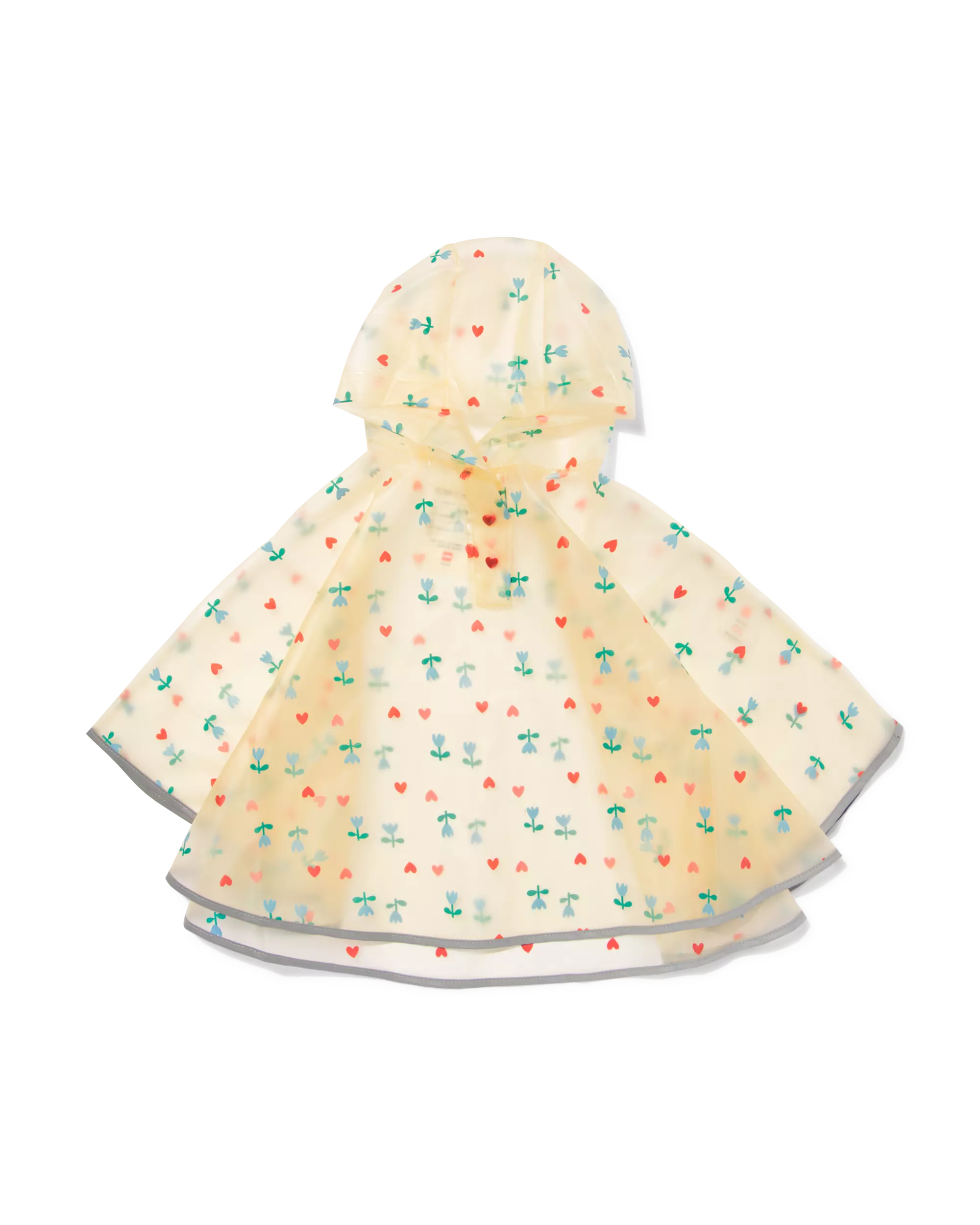 poncho de pluie enfant fleurs 