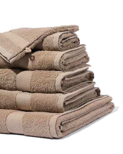 Handtuch, 60 x 110 cm, schwere Qualit&auml;t, taupe taupe Handtuch, 60 x 110 - 5210131 - HEMA
