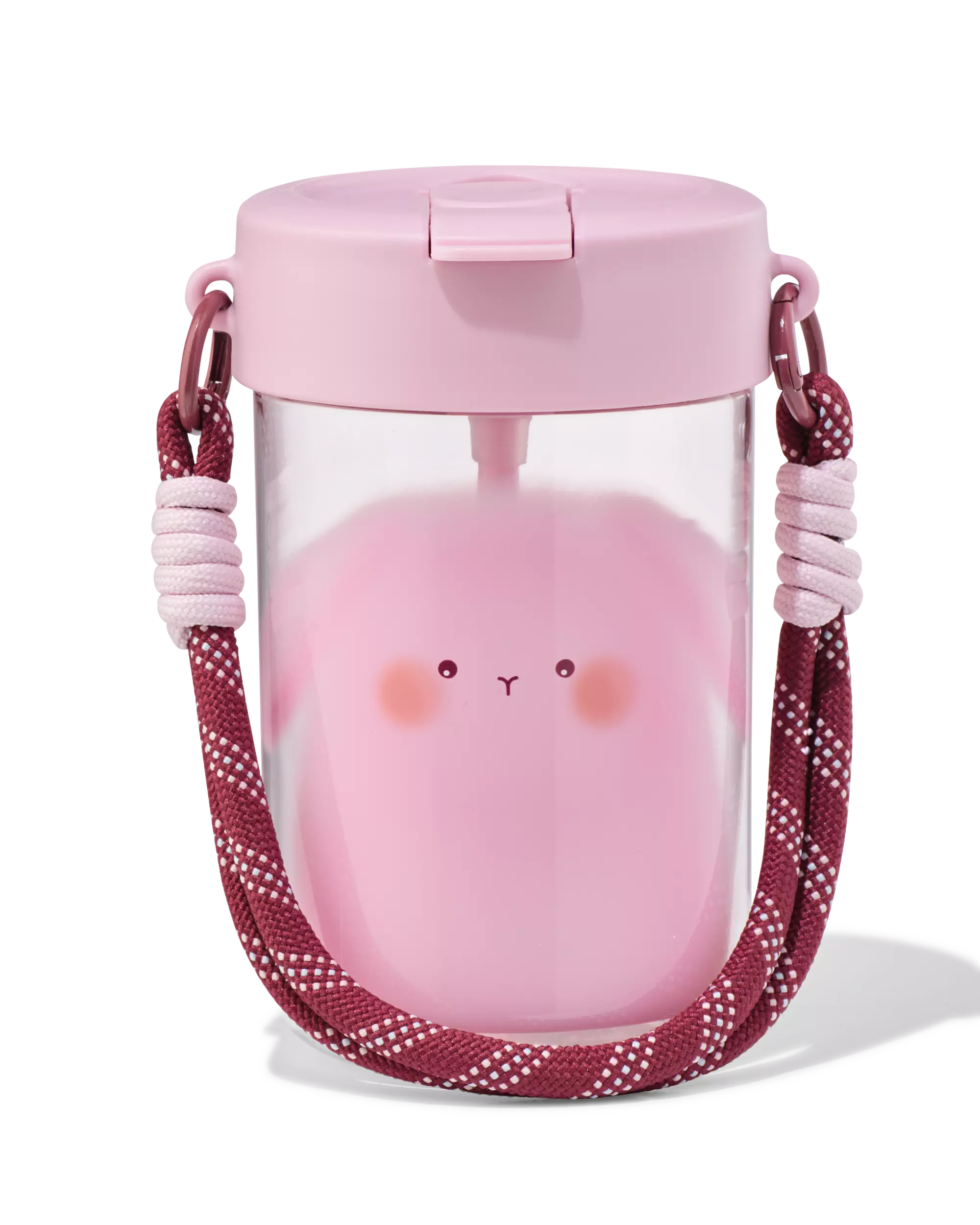 Wasserflasche, 450 ml, mit Armband, Kaninchen