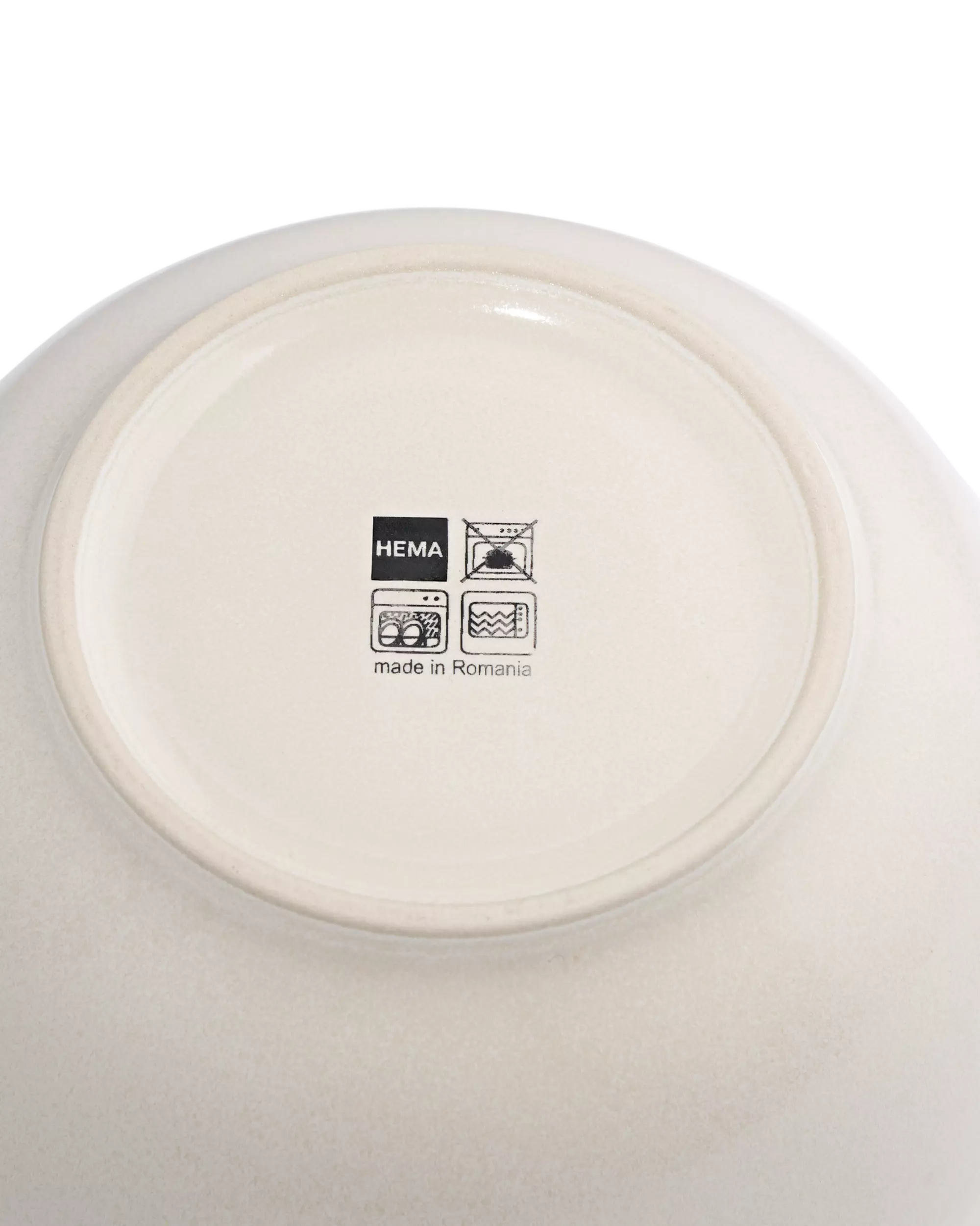 bol Ø14cm Puur faïence blanc cassé