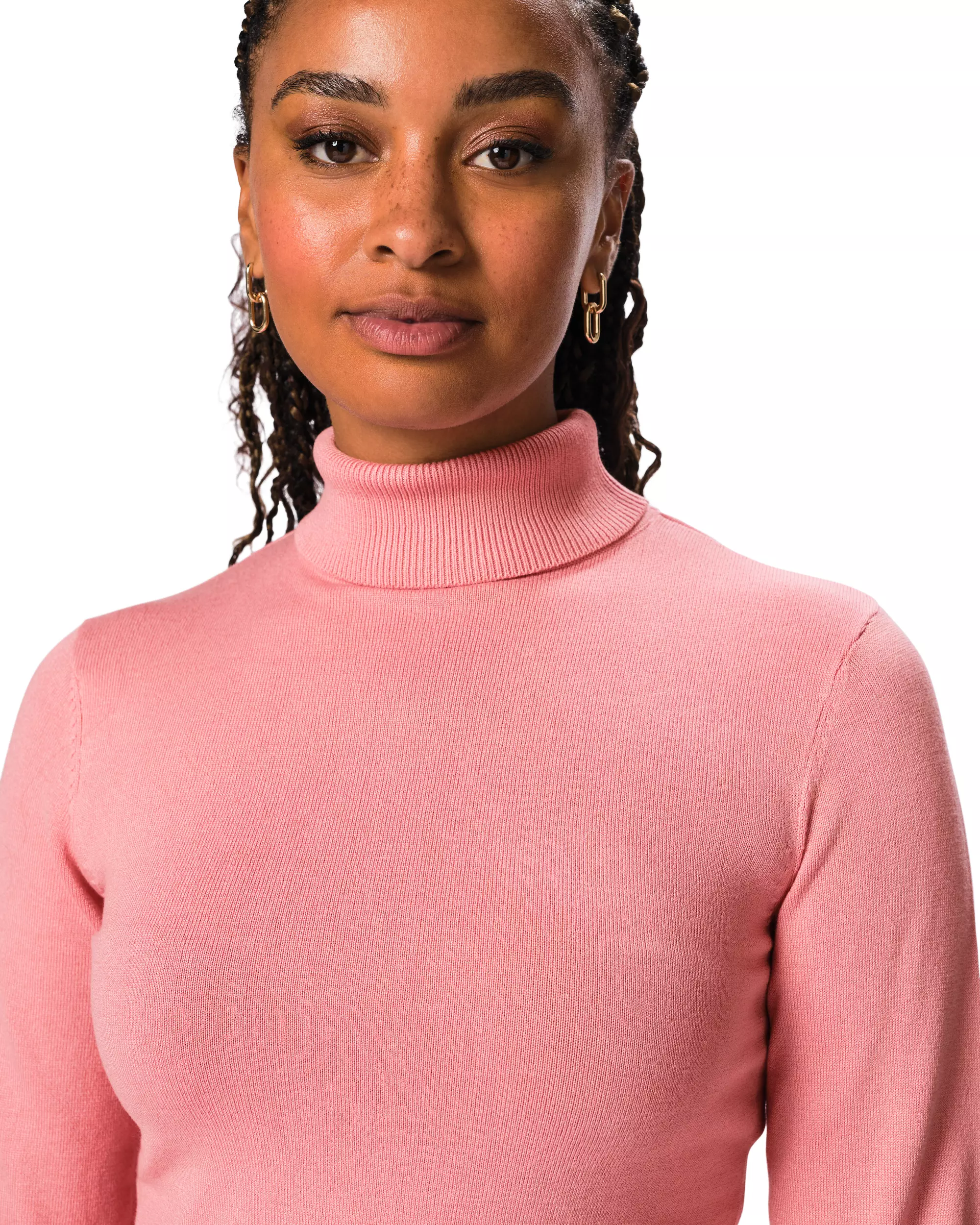 Damen-Rollkragenpullover