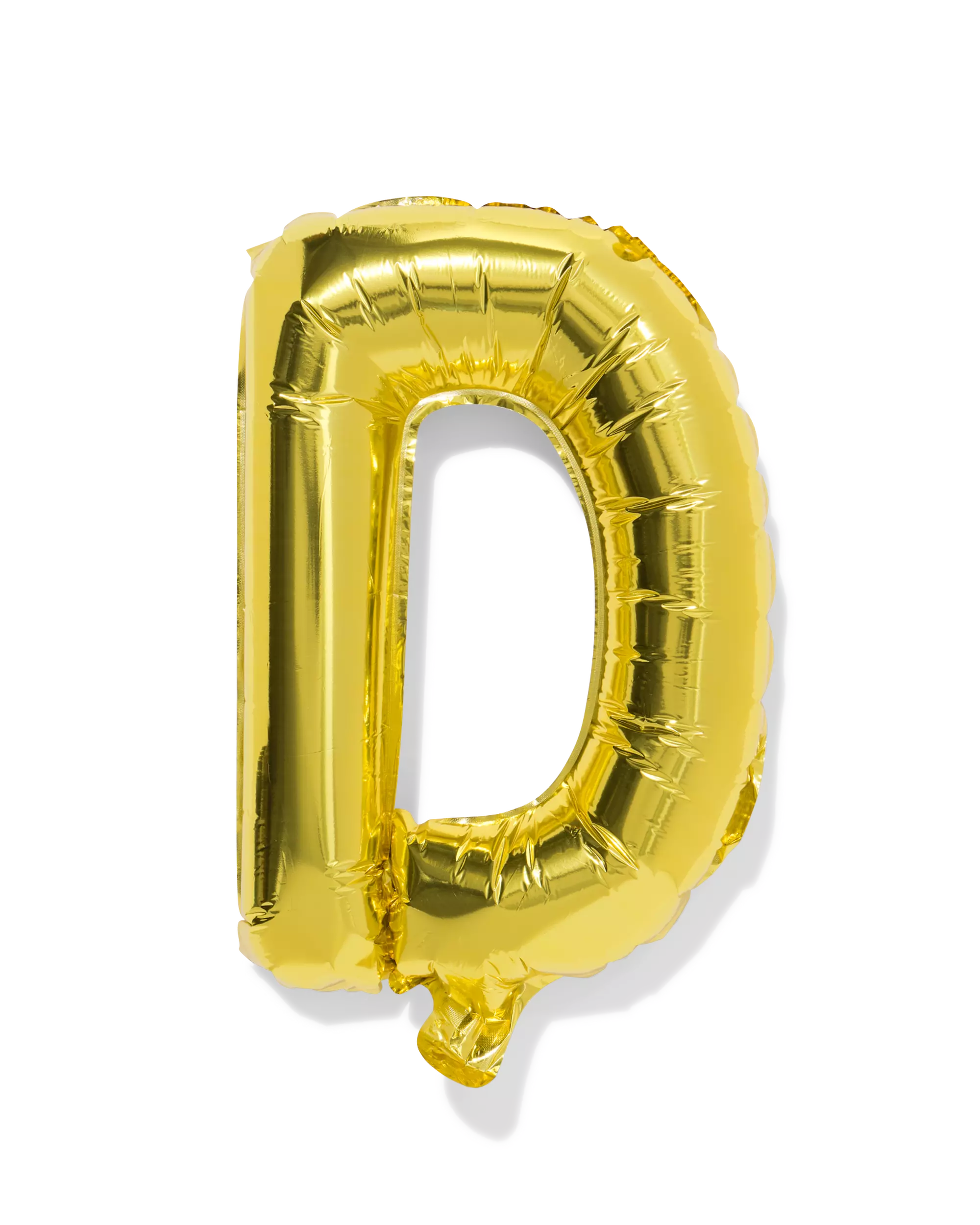 ballon alu lettre D 30cm doré