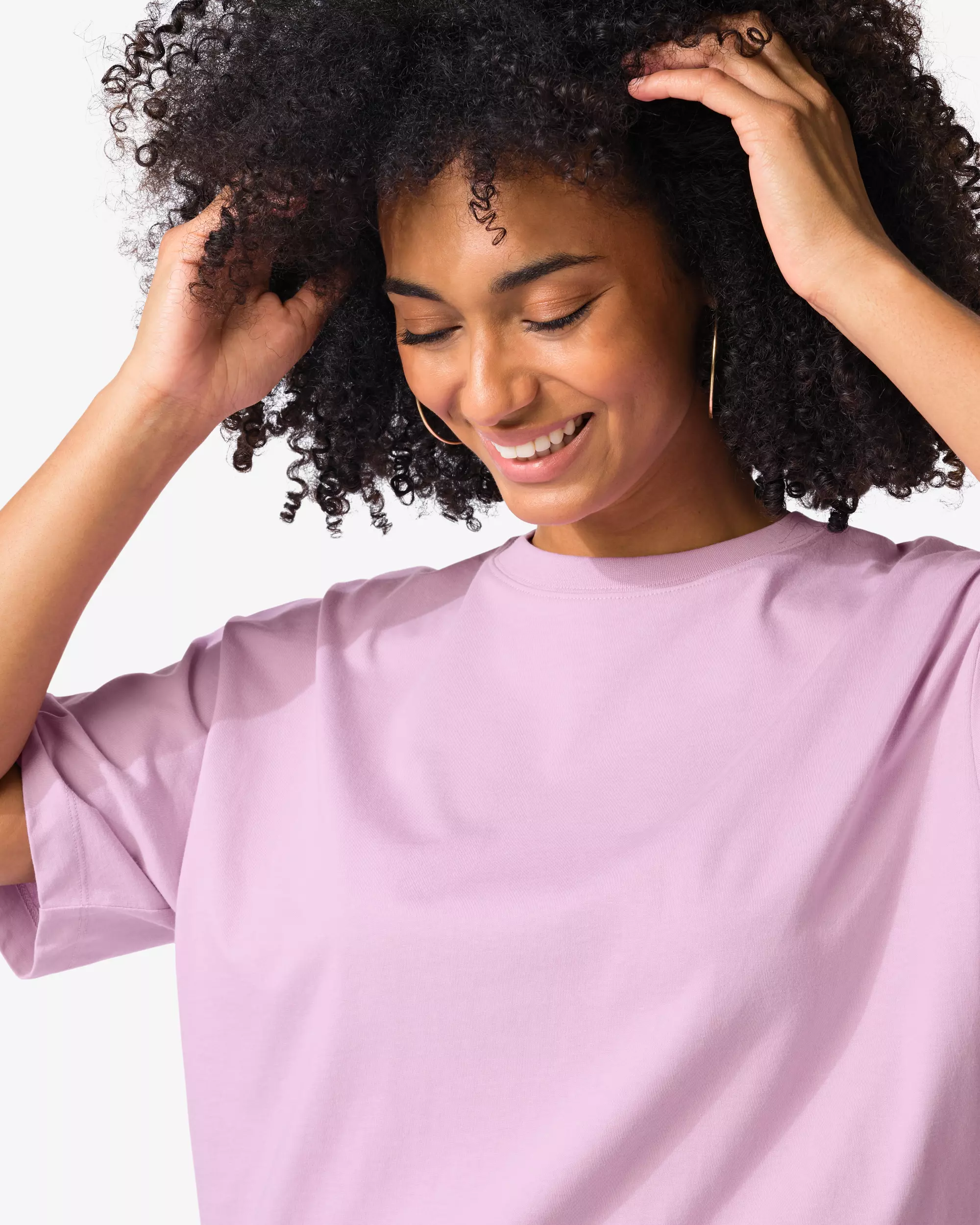 dames T-shirt oversized fit