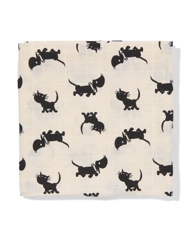 serviette hydrophile Takkie et Siepie 110x110cm XL - 33306060 - HEMA