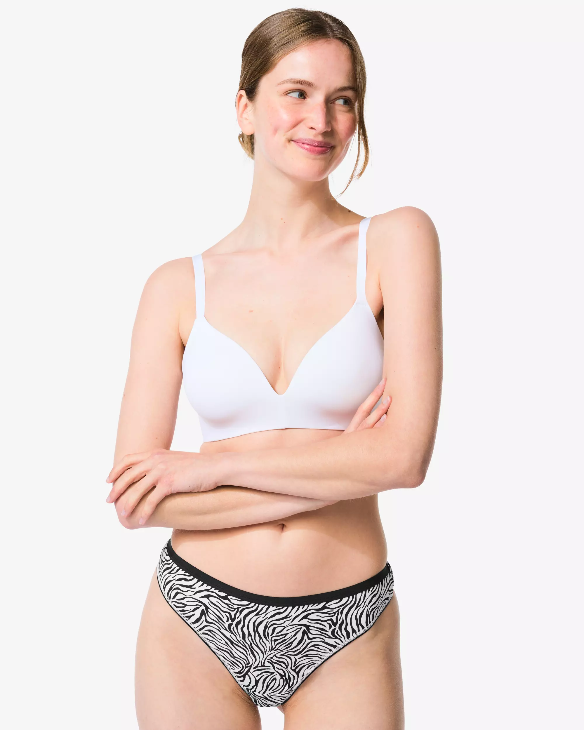 strings femme coton animal- lot de 2