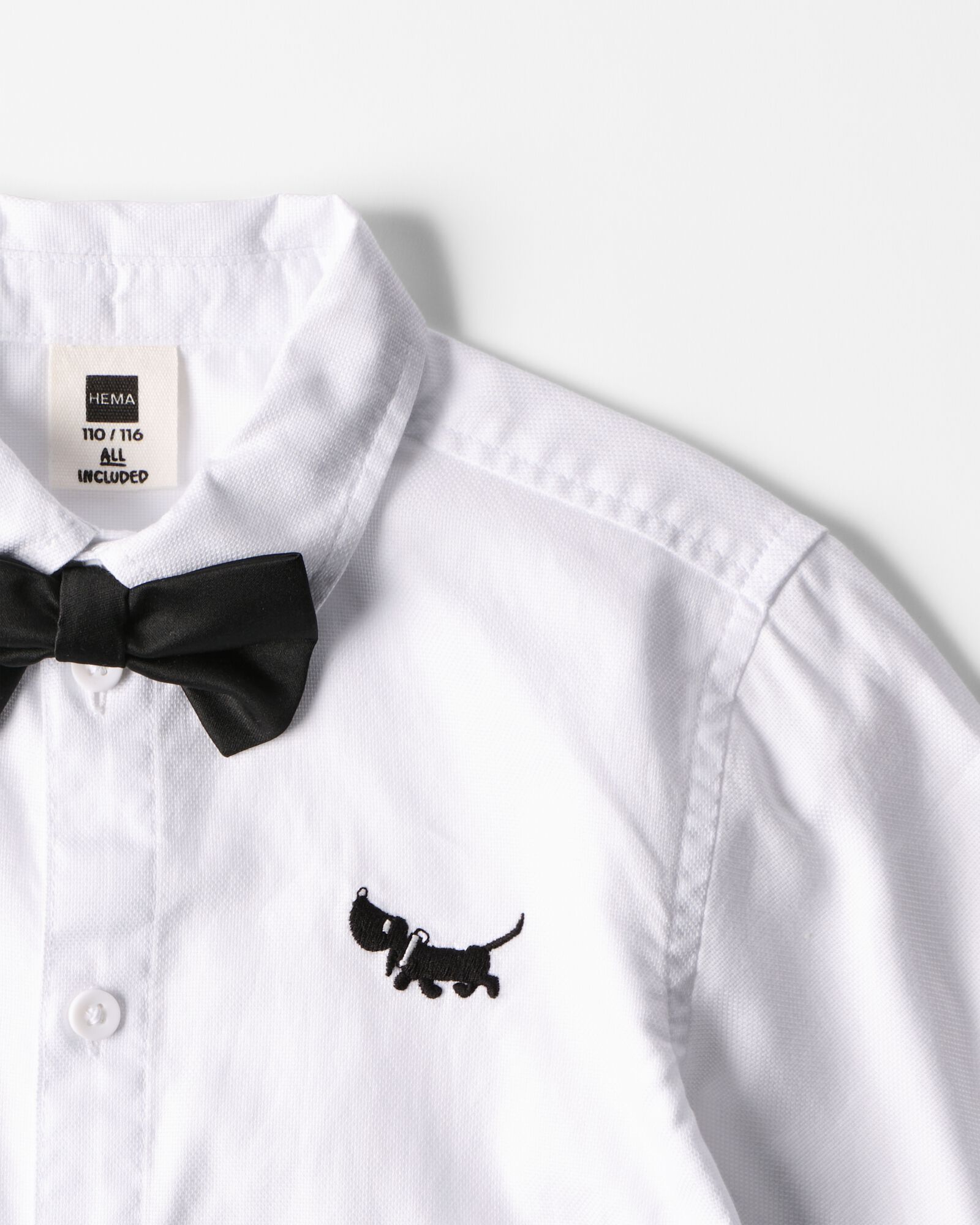 chemise enfant Takkie blanc blanc - 30730302WHITE - HEMA