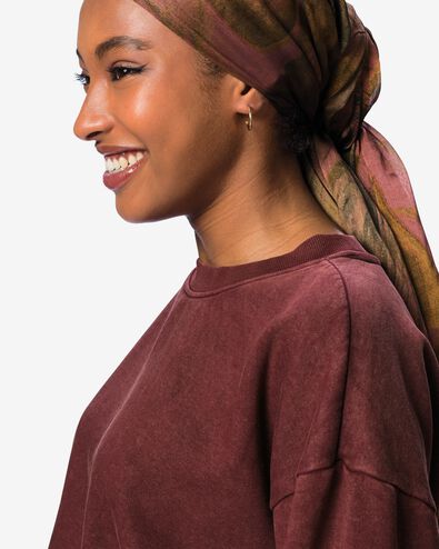pull femme Esmee jersey bordeaux bordeaux - 36213580BURGUNDYRED - HEMA