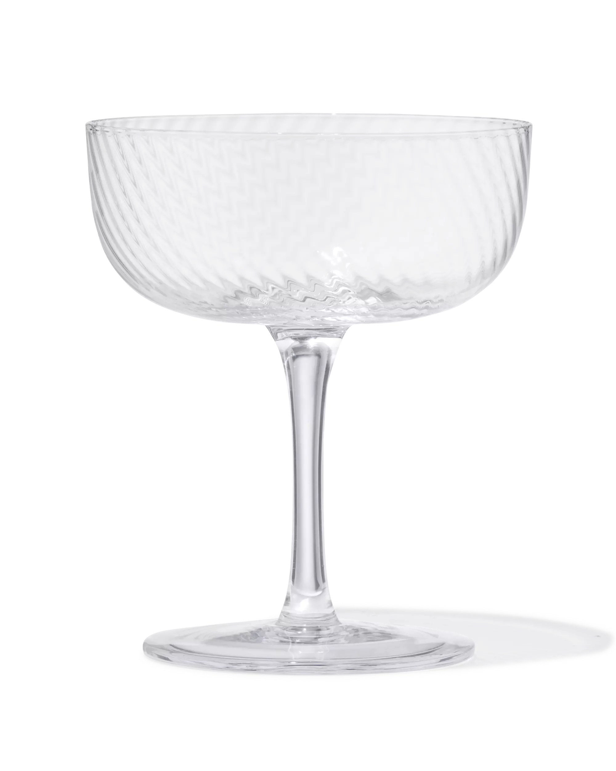 coupe Bergen glas twist reliëf