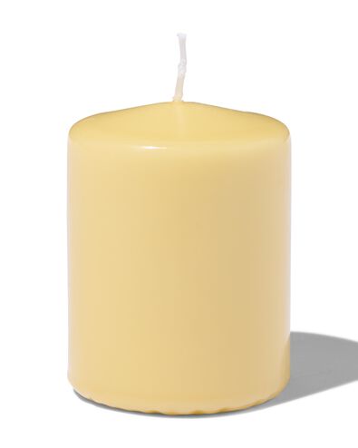 stompkaars 7x8cm lichtgeel - 13509018 - HEMA