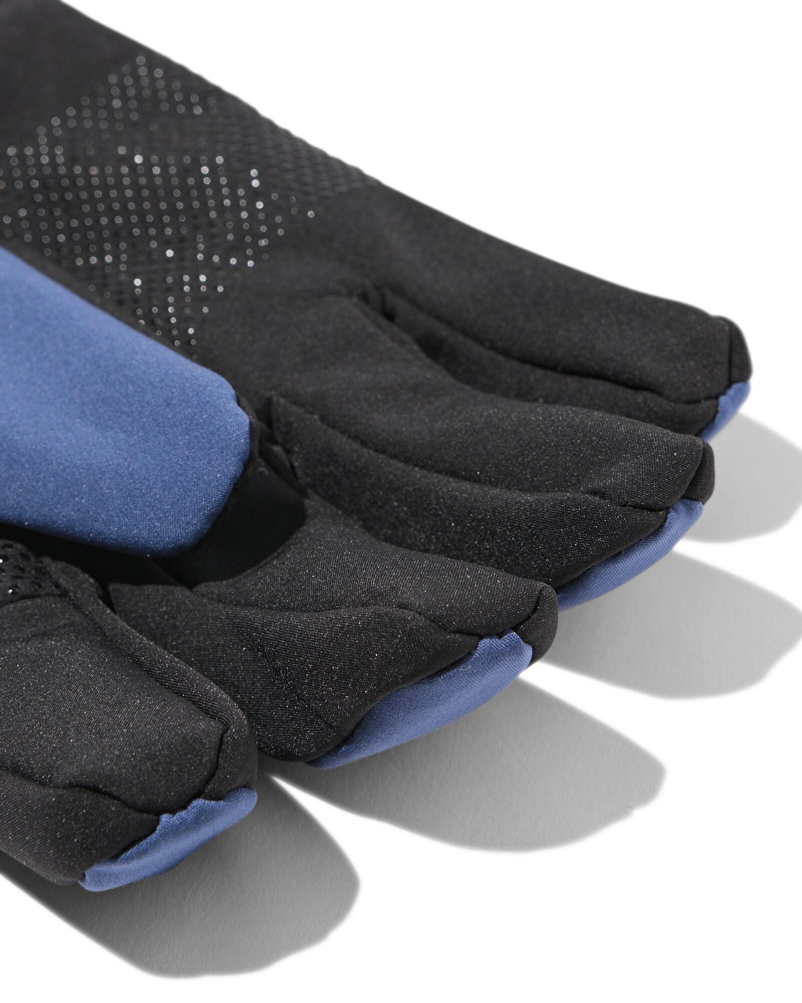 gants homme hydrofuge avec bout tactile bleu fonc&eacute; bleu fonc&eacute; - 16500125DARKBLUE - HEMA