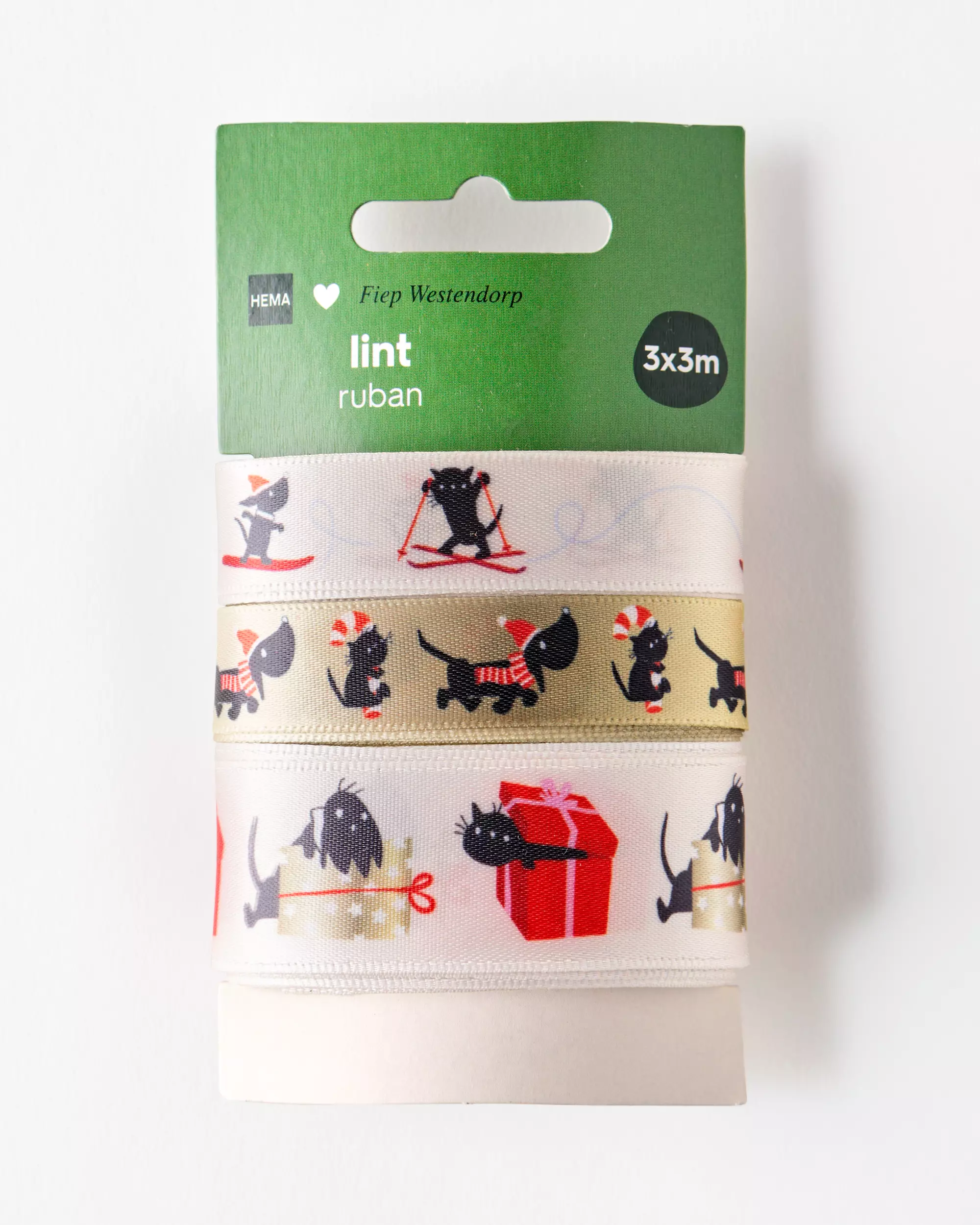 Band, 3 m, Weihnachten – 3 Stück