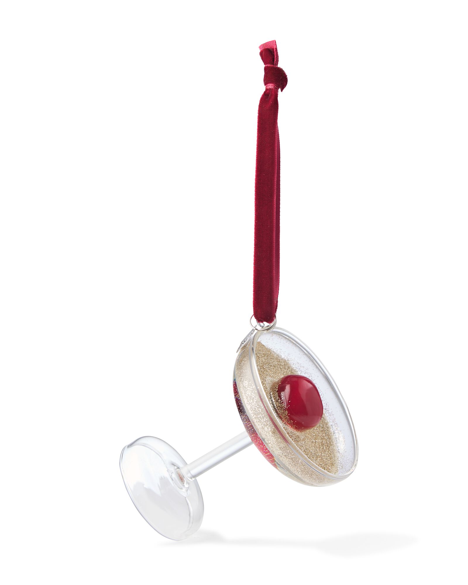 kersthanger 9.3cm glas cocktailcoupe - 25102095 - HEMA
