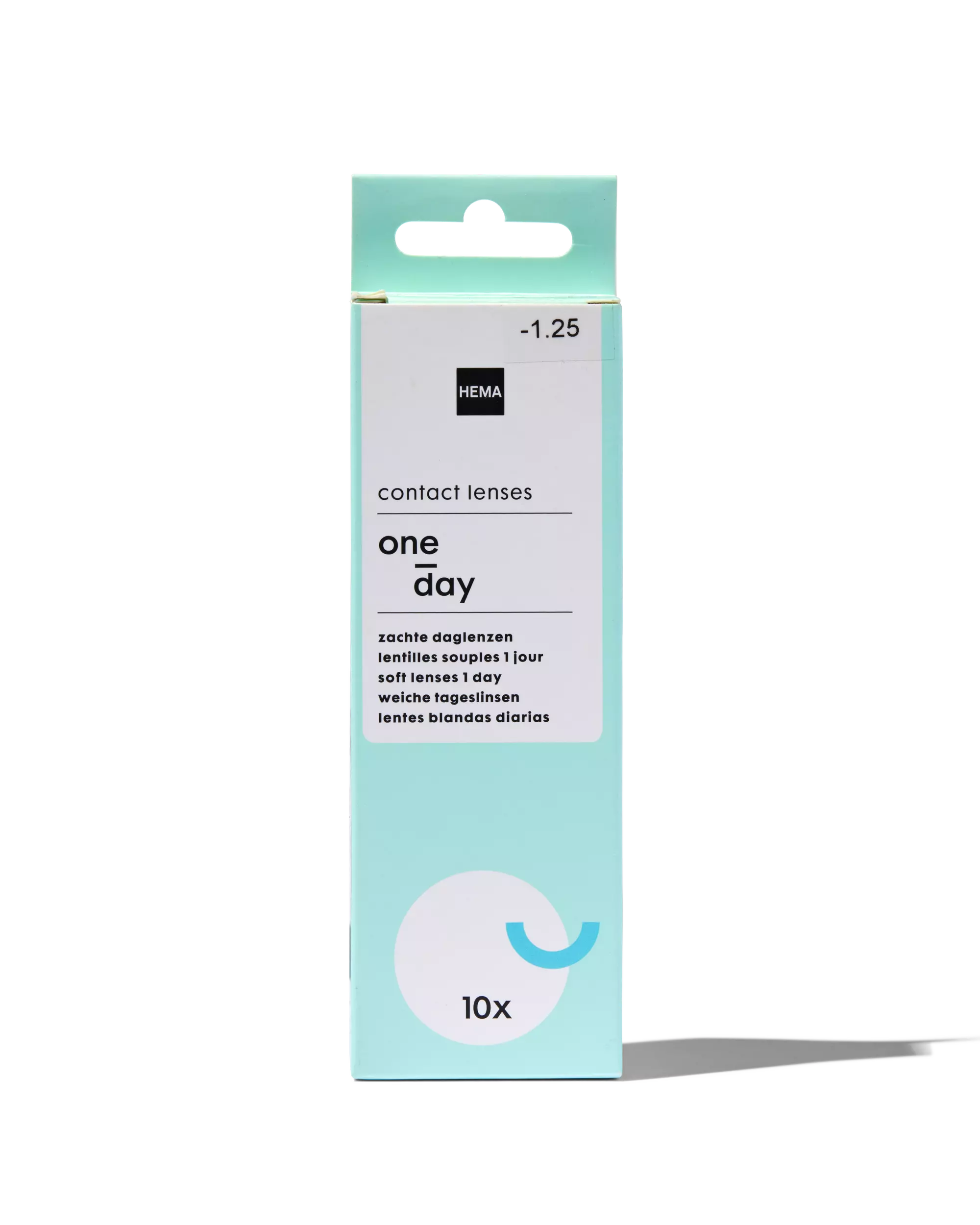 10er-Pack weiche Tageslinsen, -2.75