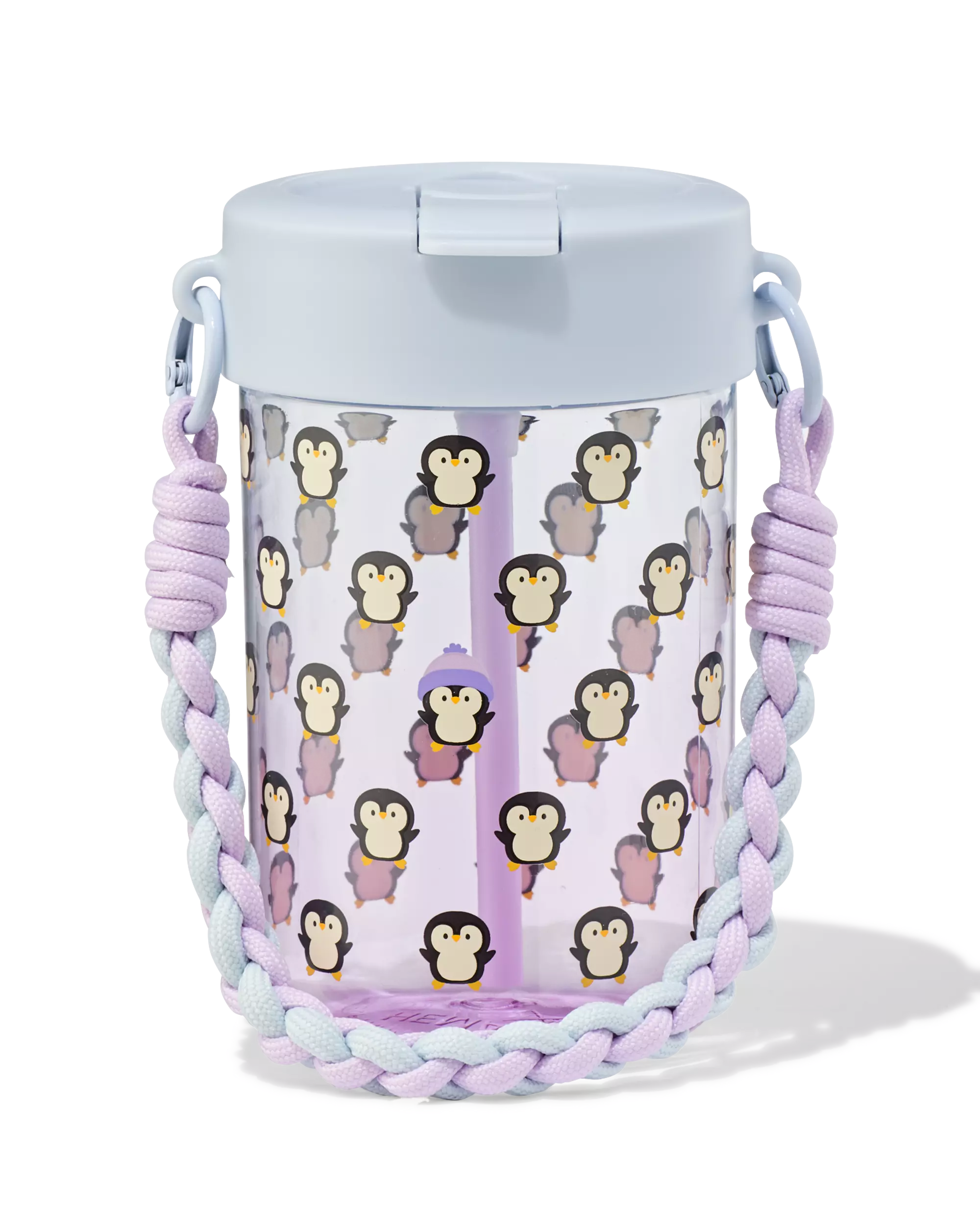 gourde 450ml avec lanière pingoin 