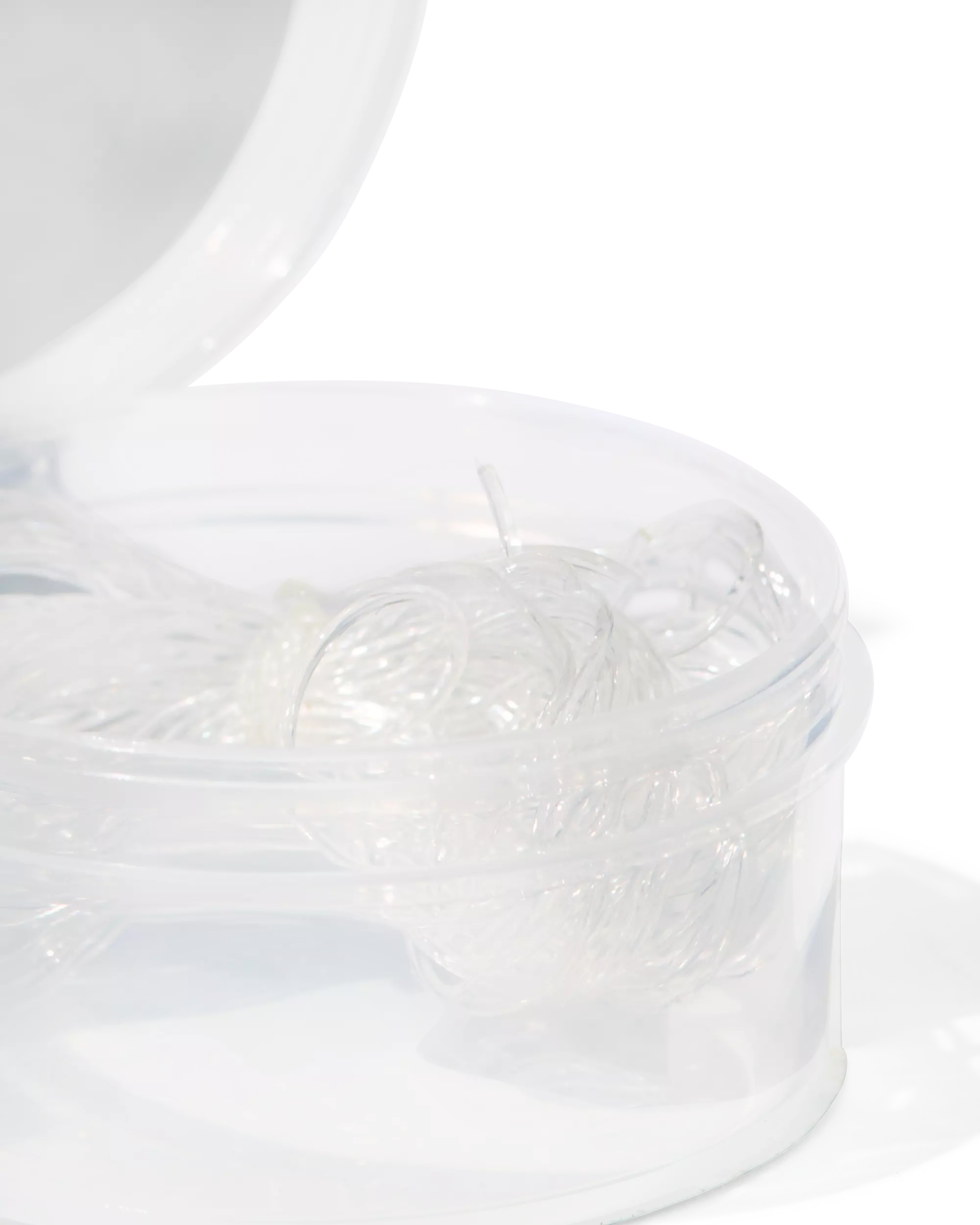 Fadenarmbänder transparent