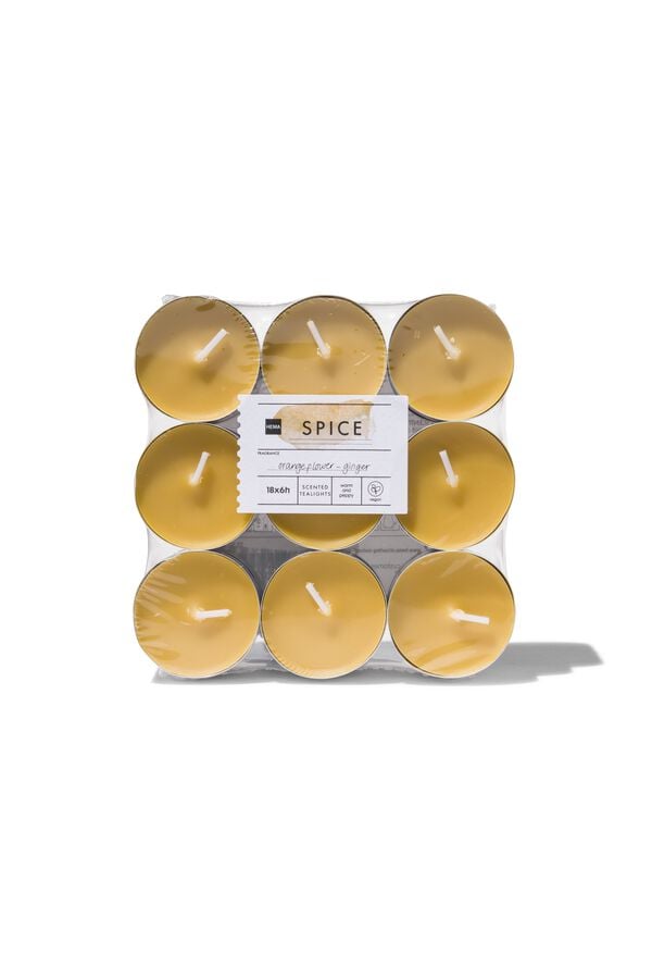 18 bougies d&rsquo;ambiance parfum&eacute;es spice - 13502377 - HEMA