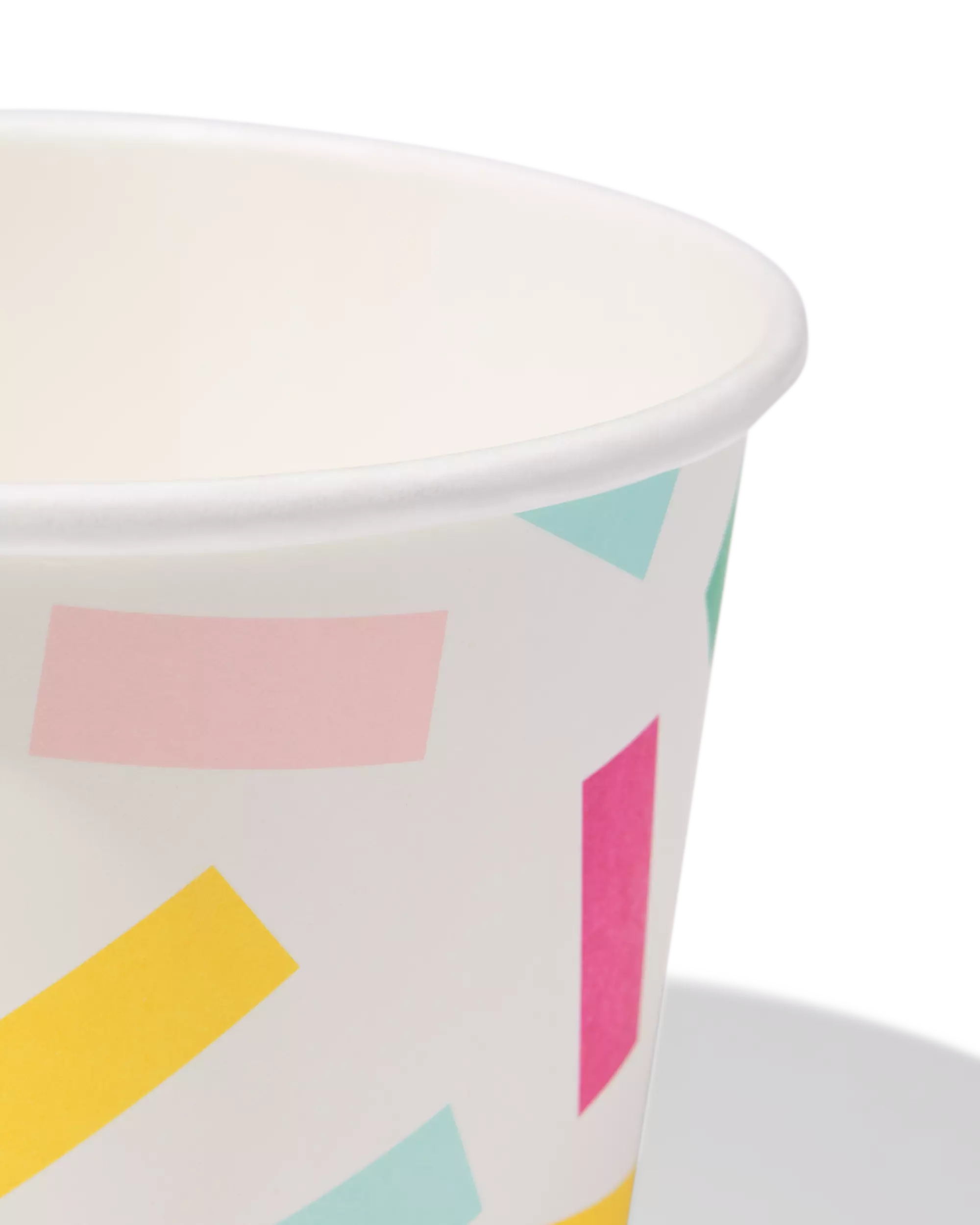 pots en carton  450ml confetti - 4 pièces