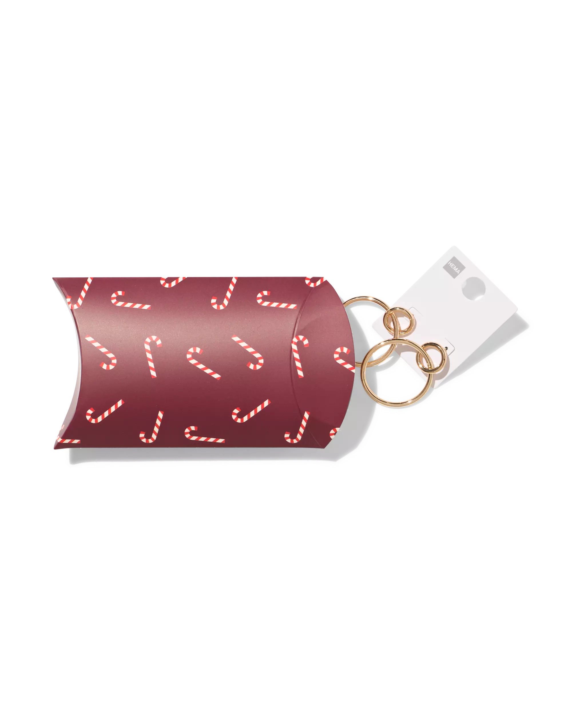 boîtes-cadeaux canne de Noël pailletée - 2 pièces