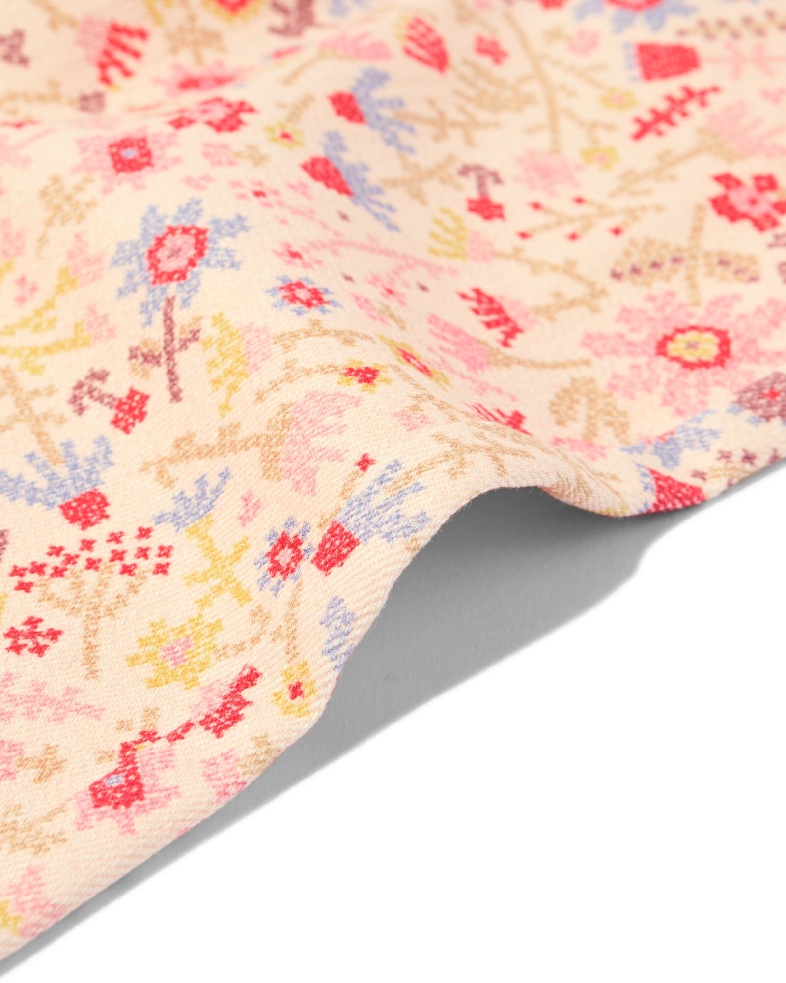 kinderbroek wijd bloemen roze roze - 30876822PINK - HEMA