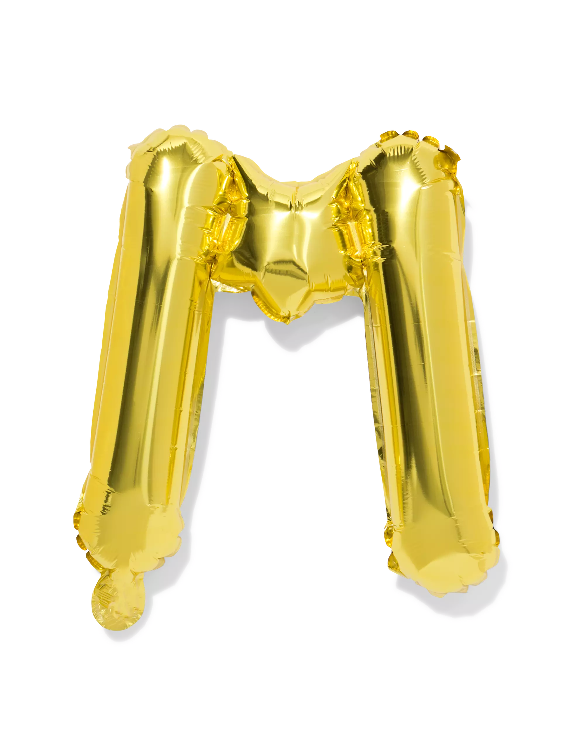 Folienballon Buchstabe M 30 cm Gold