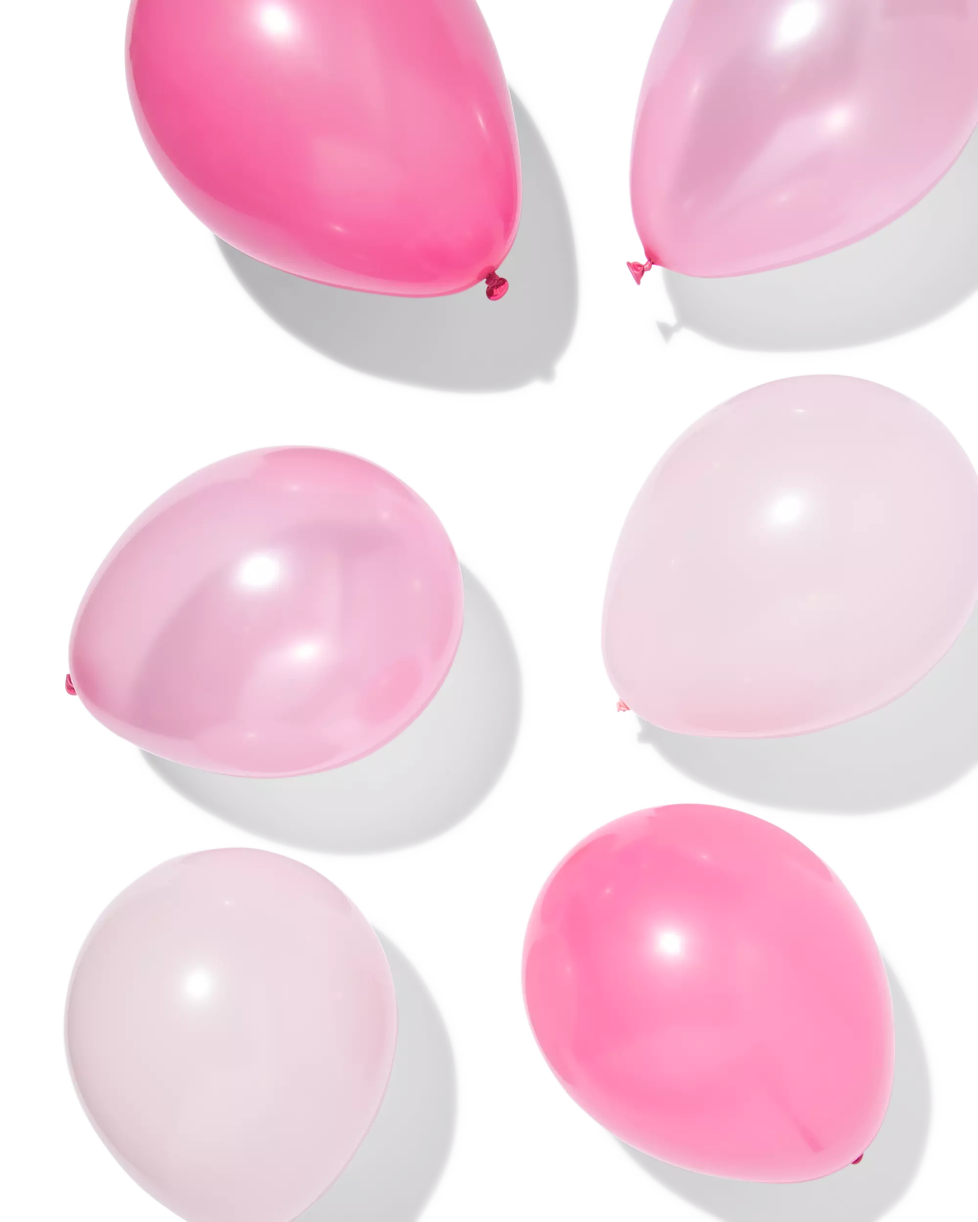 ballons Ø 23 cm roses - lot de 8