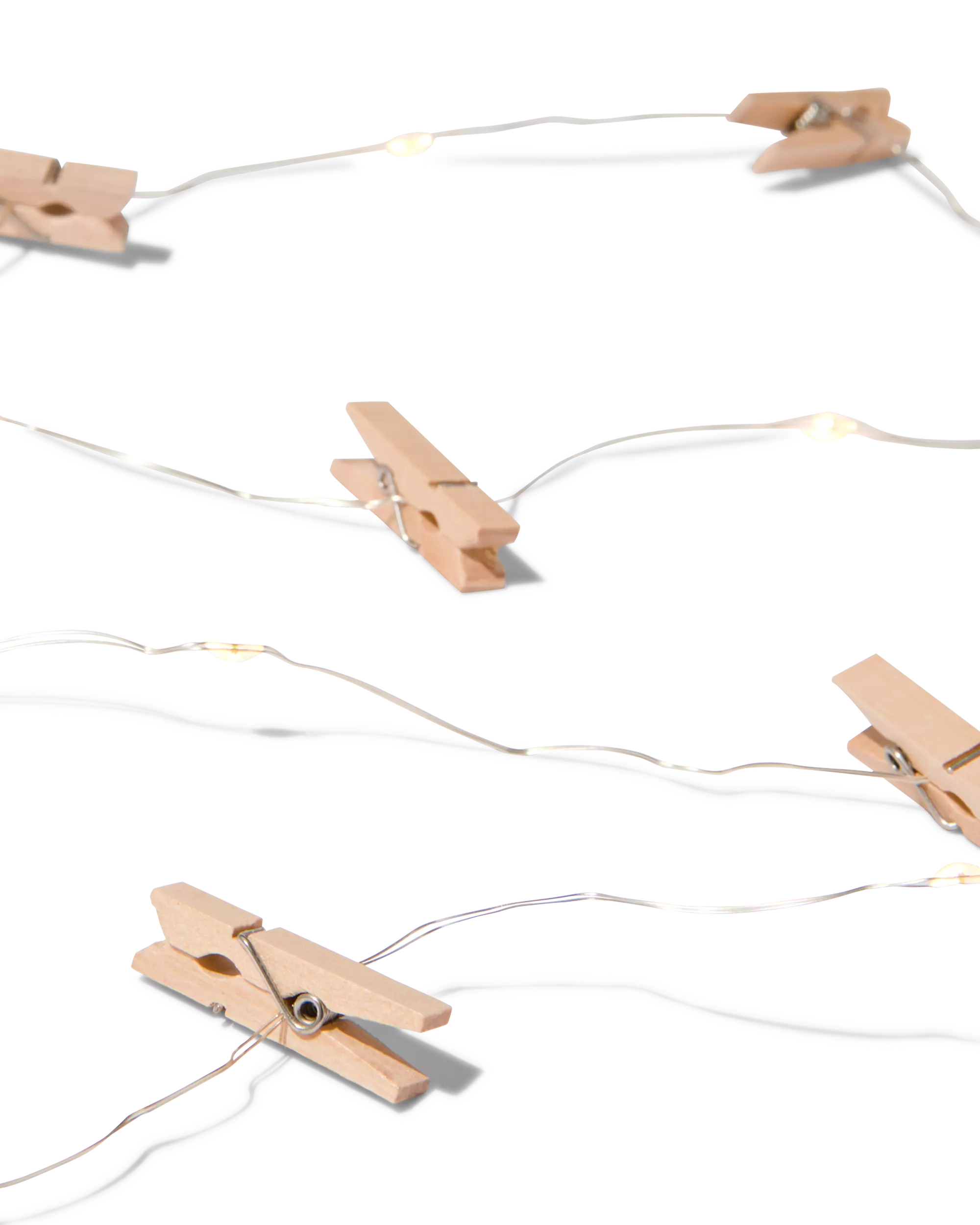 guirlande lumineuse 3,25m avec 20 lumières et 19 clips paillette