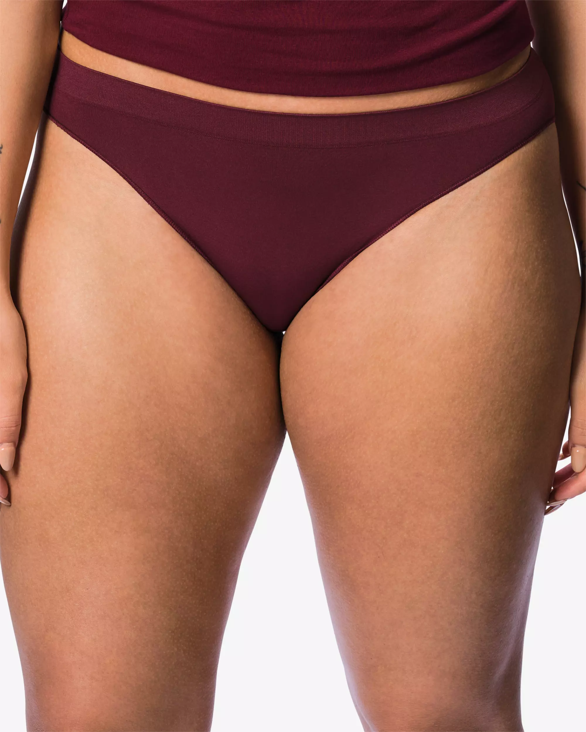 slip femme sans coutures microfibre
