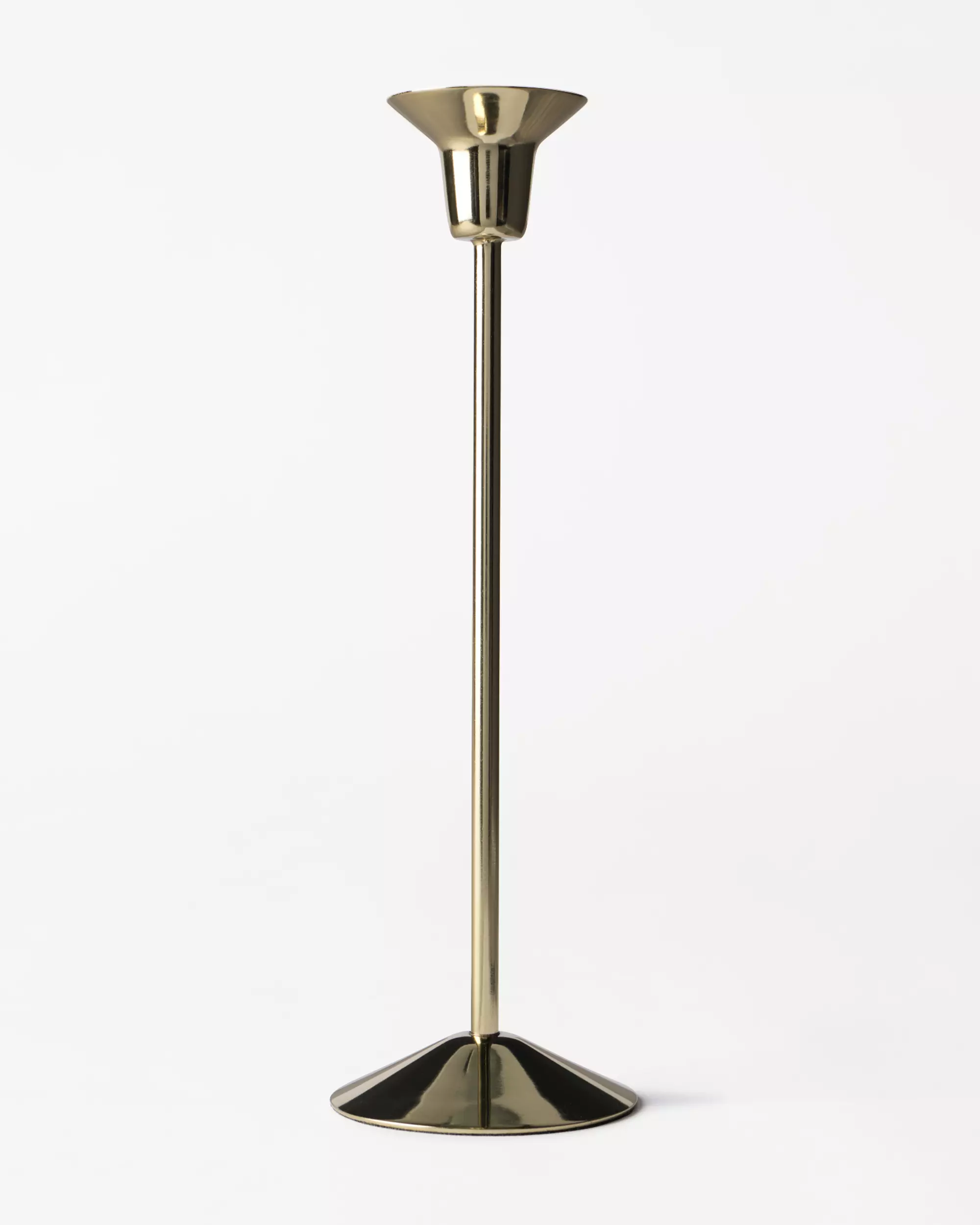 kandelaar ⌀25x7.5cm Zwier metaal goud