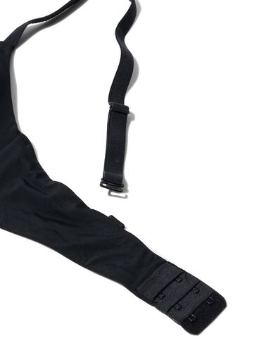Vorgeformter BH ohne B&uuml;gel schwarz schwarz - 21880480BLACK - HEMA