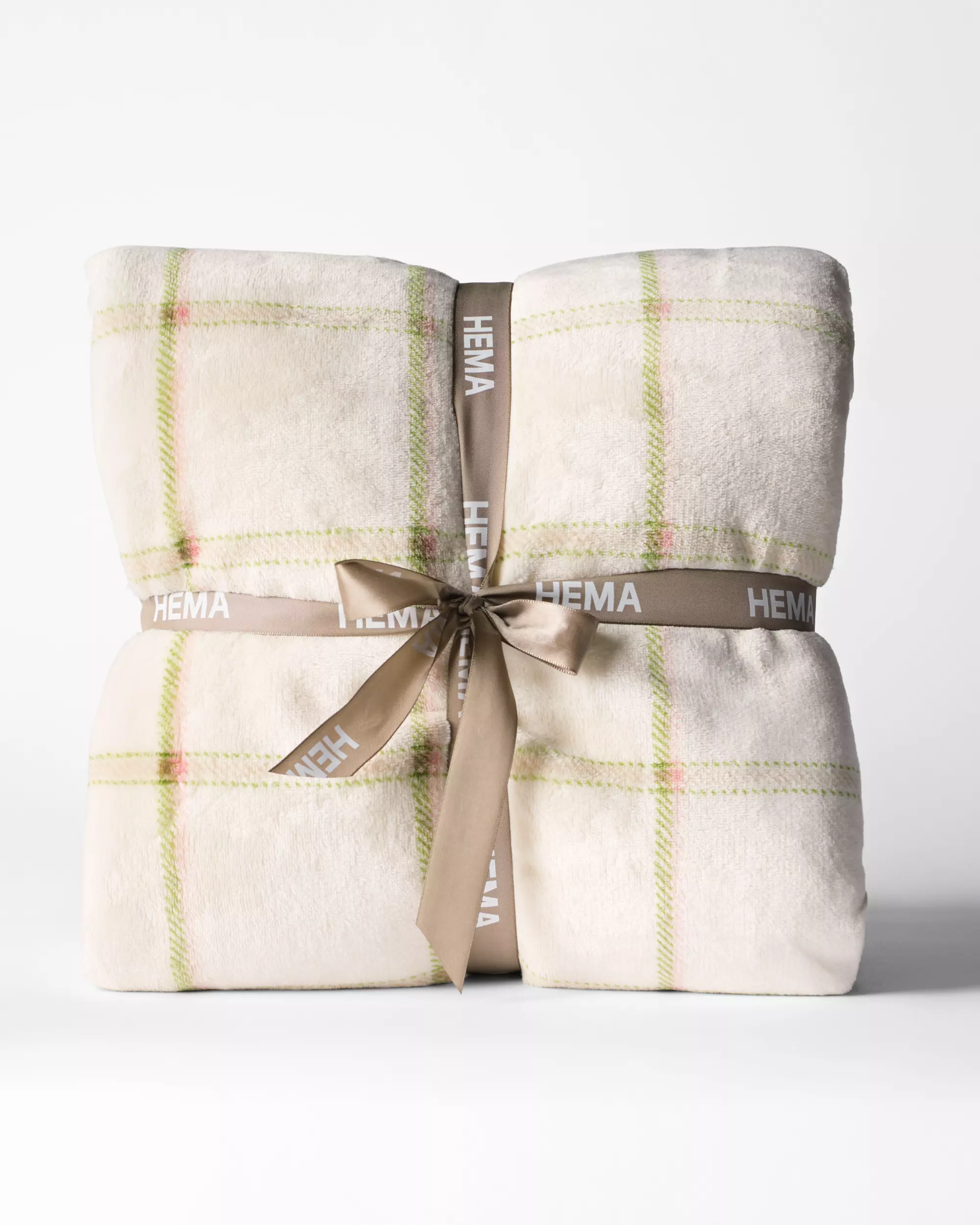 plaid 150x130cm sherpa ruit