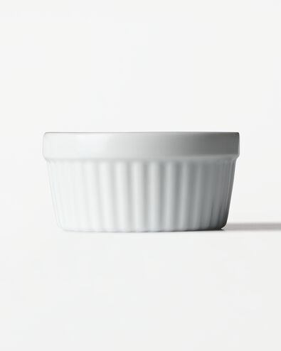 Pastetenform, ⌀ 9 &times; 4,5 cm, Billiet, Porzellan, Wei&szlig; - 80140026 - HEMA