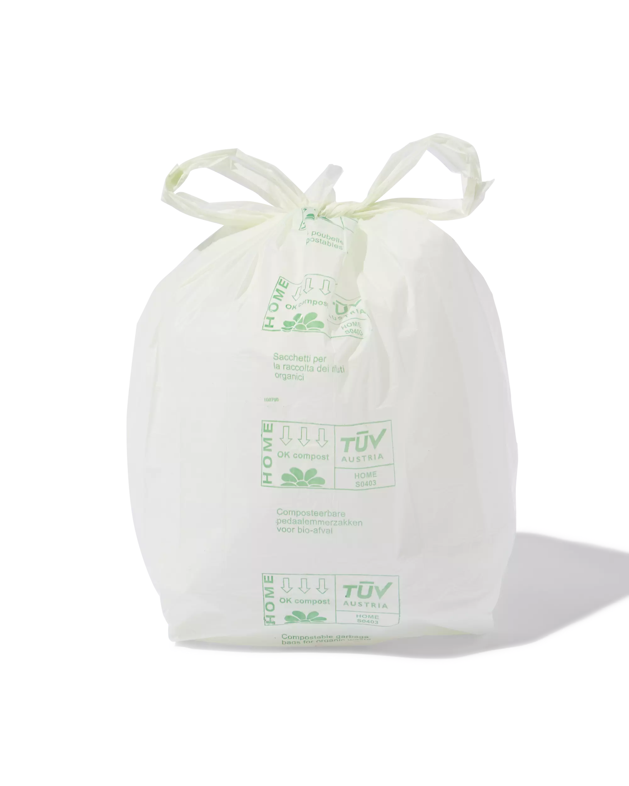 Müllbeutel für Treteimer, kompostierbar, 25 l – 10 Stück