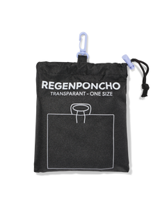 poncho de pluie réutilisable transparent