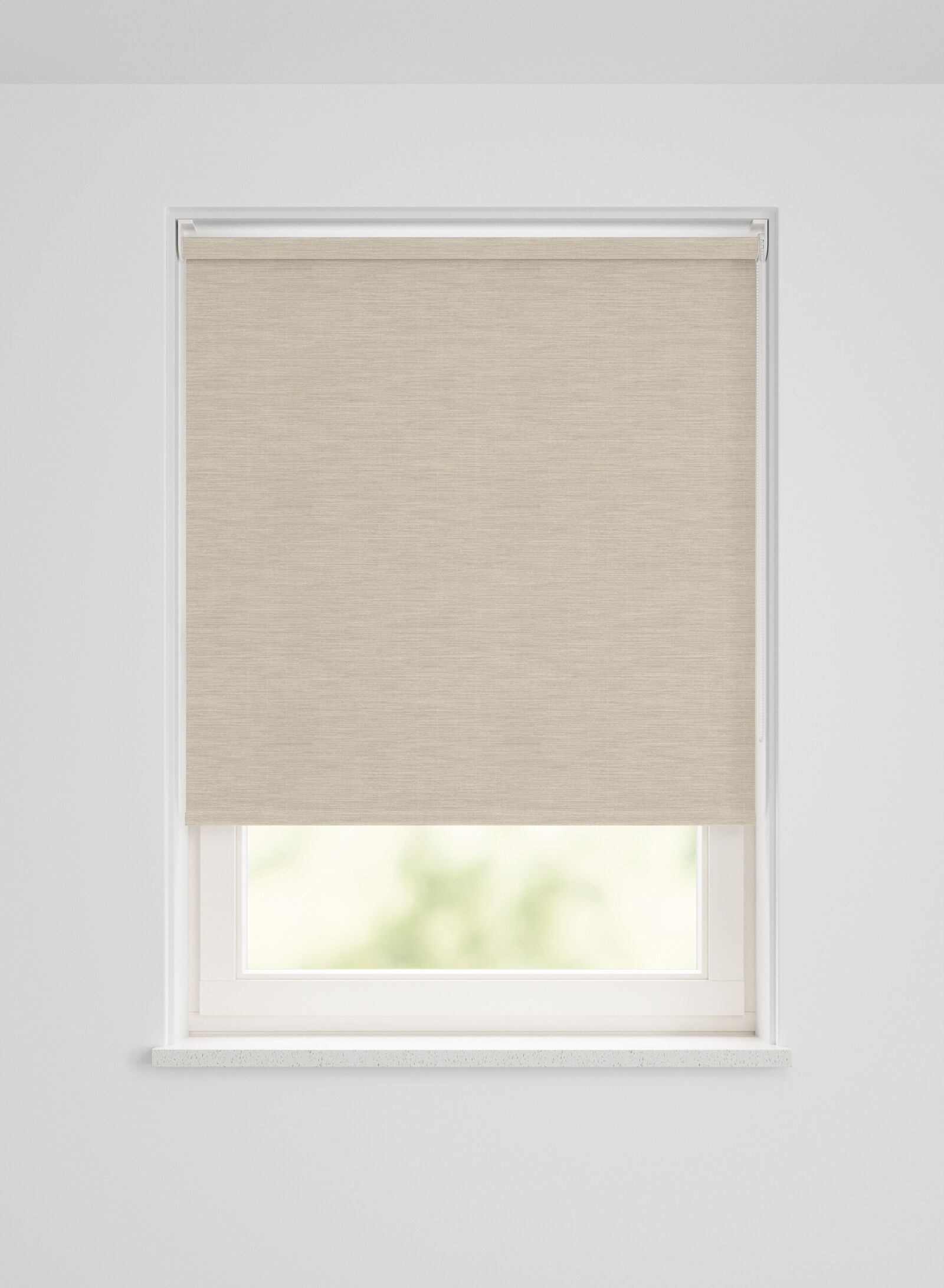 HEMA Rolgordijn Verduisterend Fijn Geweven Beige (beige), foto 2