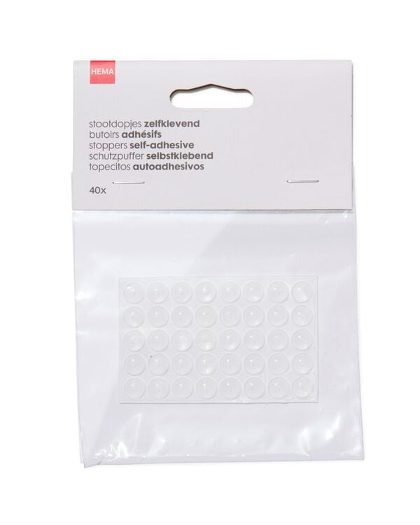 butoirs adh&eacute;sifs - lot de 40 - 81040079 - HEMA