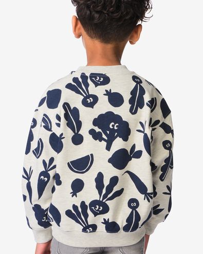 kindersweater groente zand zand - 30724256SAND - HEMA