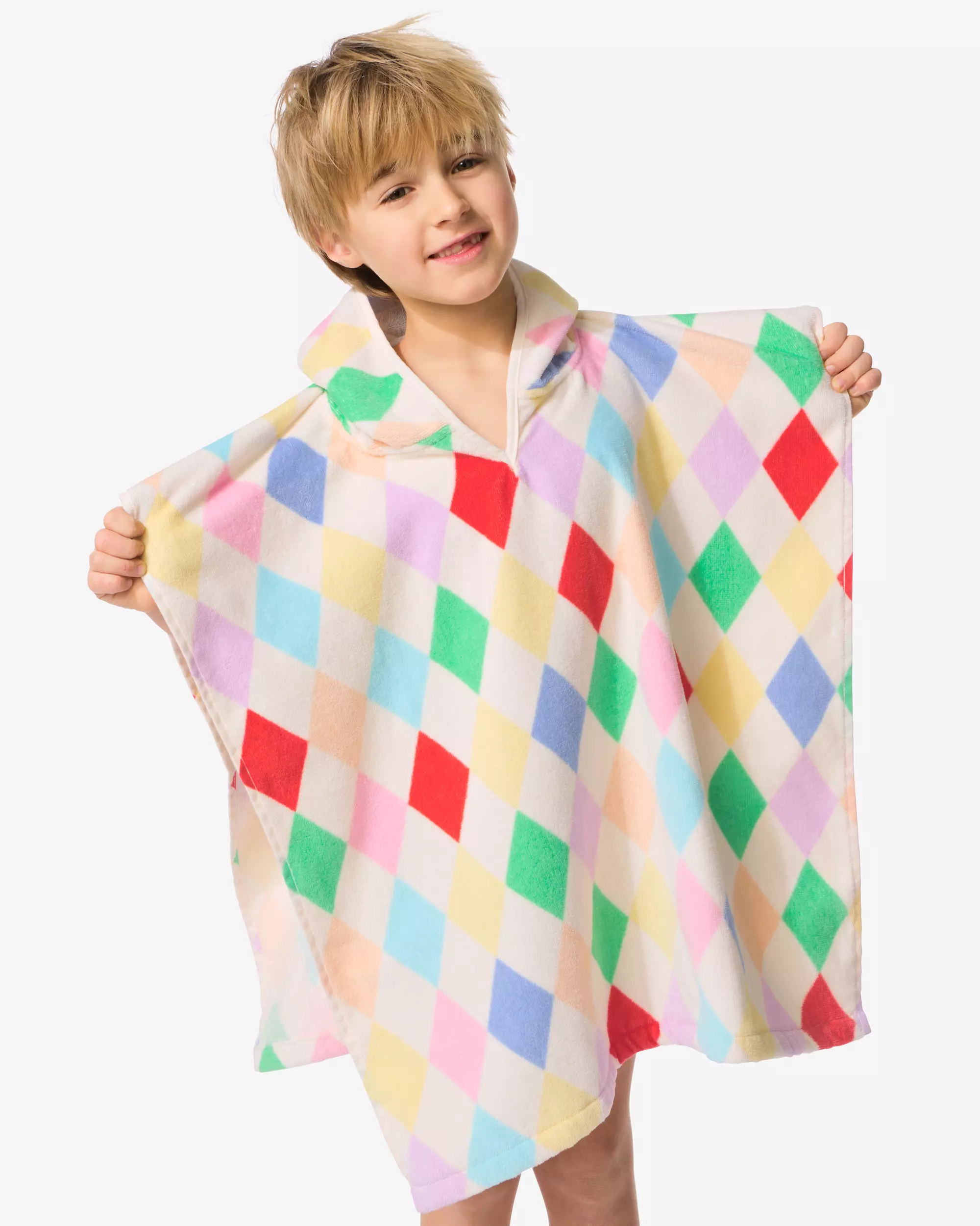 kinderponcho 60x60cm velours circus
