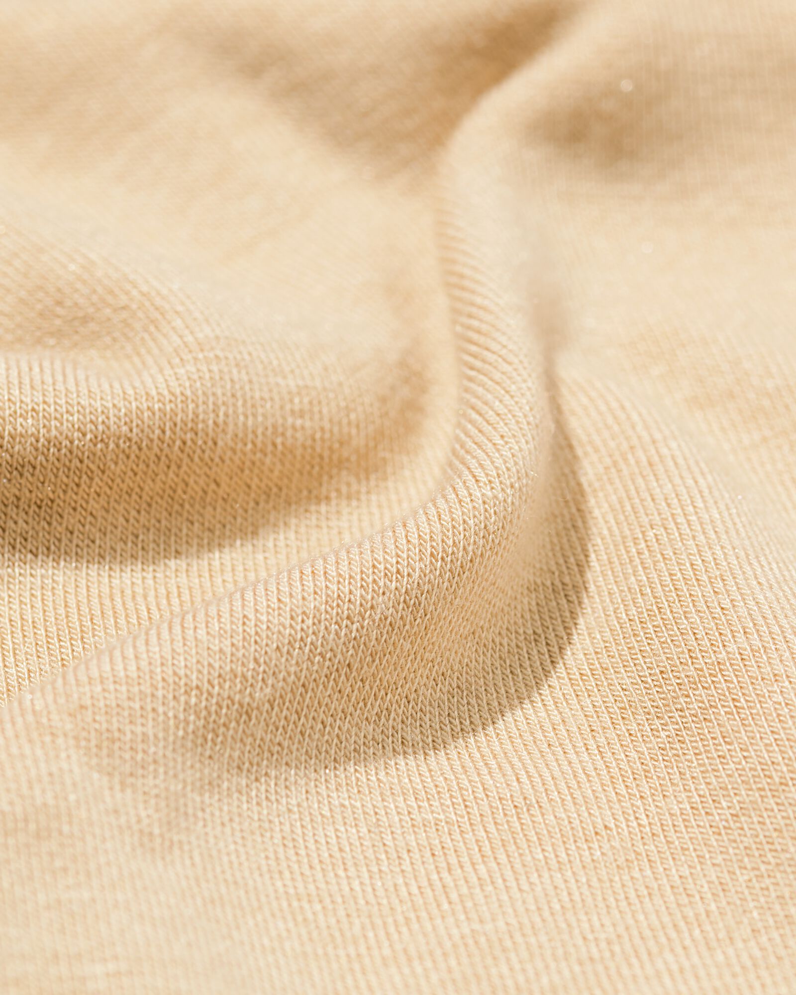 t-shirt femme jersey thermique beige beige - 36307490BEIGE - HEMA