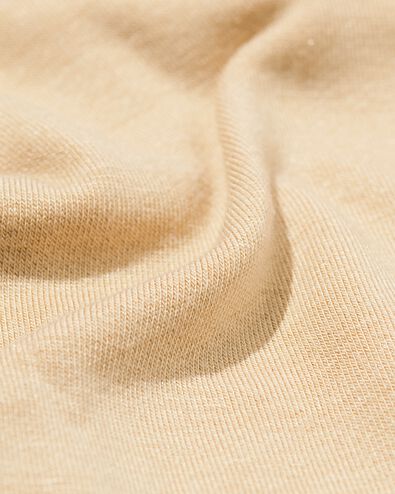 t-shirt femme jersey thermique beige beige - 36307490BEIGE - HEMA