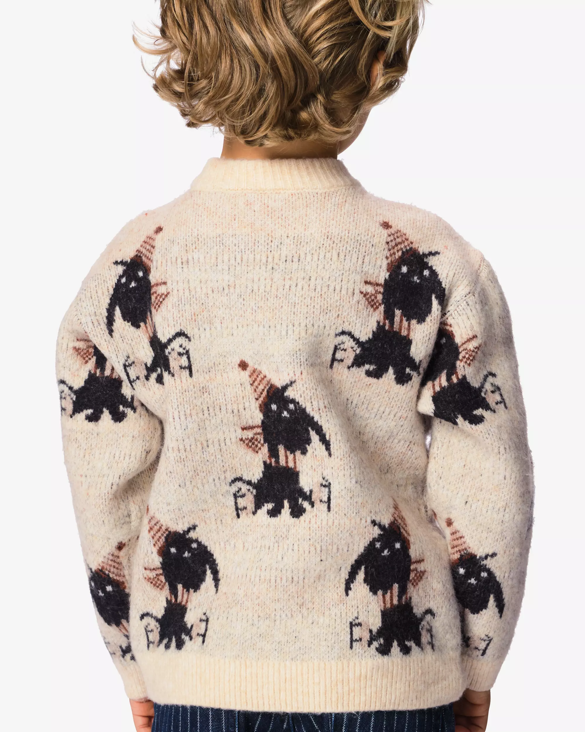 Takkie Kinderpullover aus Grobstrick mit Jacquardmuster