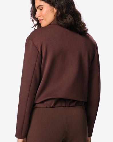gilet femme Elly marron marron - 36215250BROWN - HEMA